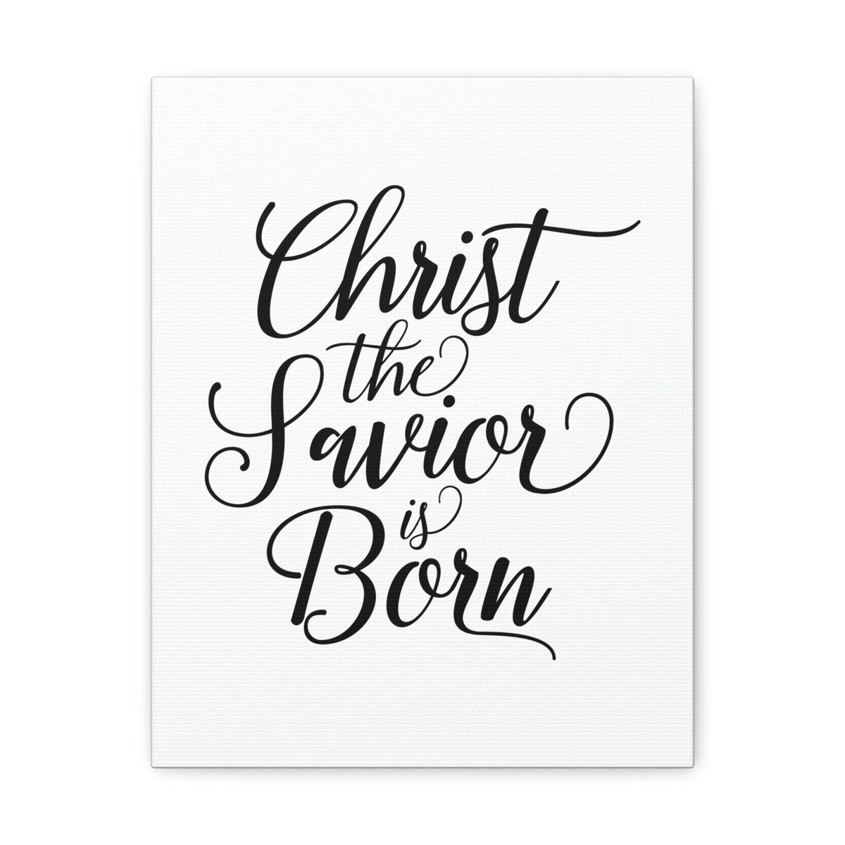 Scripture Walls Christ The Savior Is Born Isaiah 9:6 Christian Wall Art Bible Verse Print Ready to Hang Unframed-Express Your Love Gifts