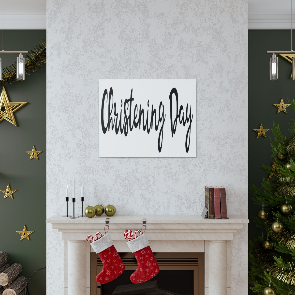 Scripture Walls Christining Day Matthew 28:19-20 Christian Wall Art Print Ready to Hang Unframed-Express Your Love Gifts