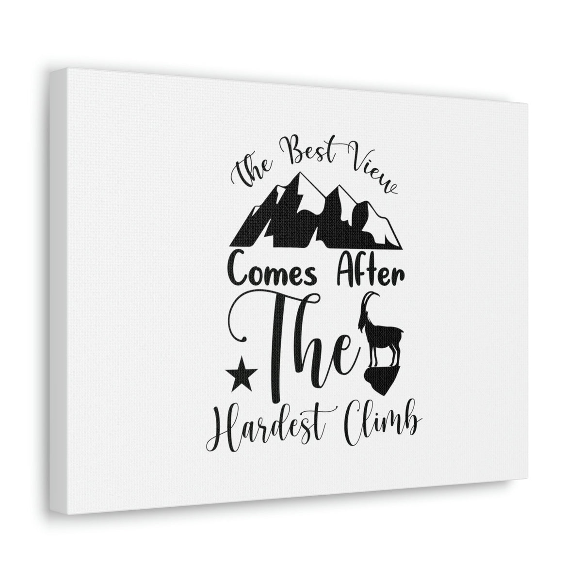 Scripture Walls Comes After The Hardest Climb 1 Timothy 4:10 Christian Wall Art Bible Verse Print Ready to Hang Unframed-Express Your Love Gifts