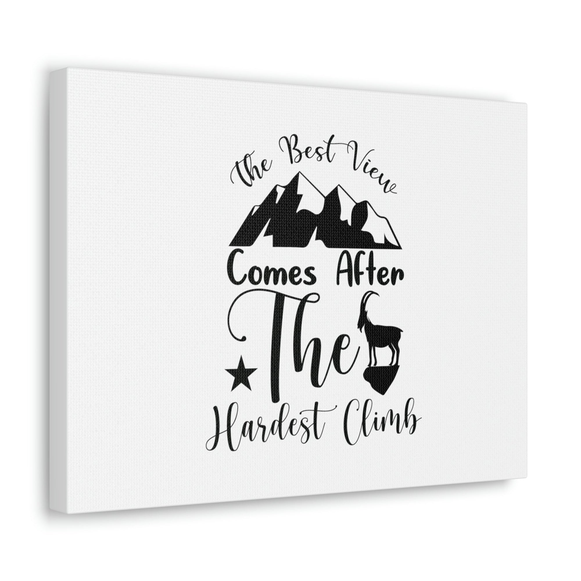 Scripture Walls Comes After The Hardest Climb 1 Timothy 4:10 Christian Wall Art Bible Verse Print Ready to Hang Unframed-Express Your Love Gifts