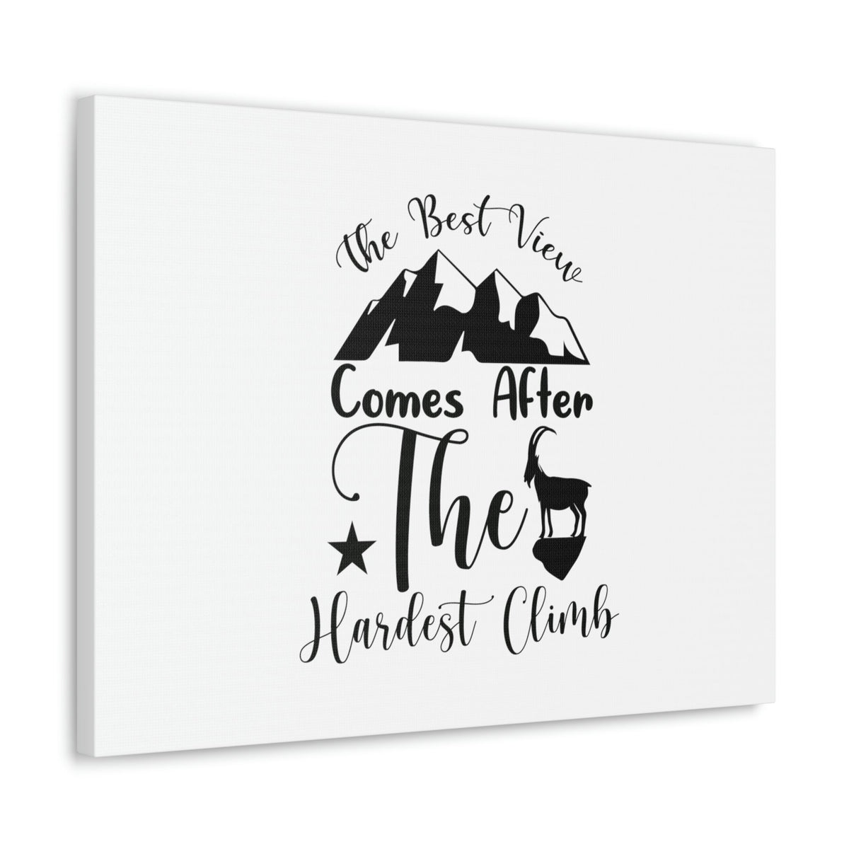 Scripture Walls Comes After The Hardest Climb 1 Timothy 4:10 Christian Wall Art Bible Verse Print Ready to Hang Unframed-Express Your Love Gifts