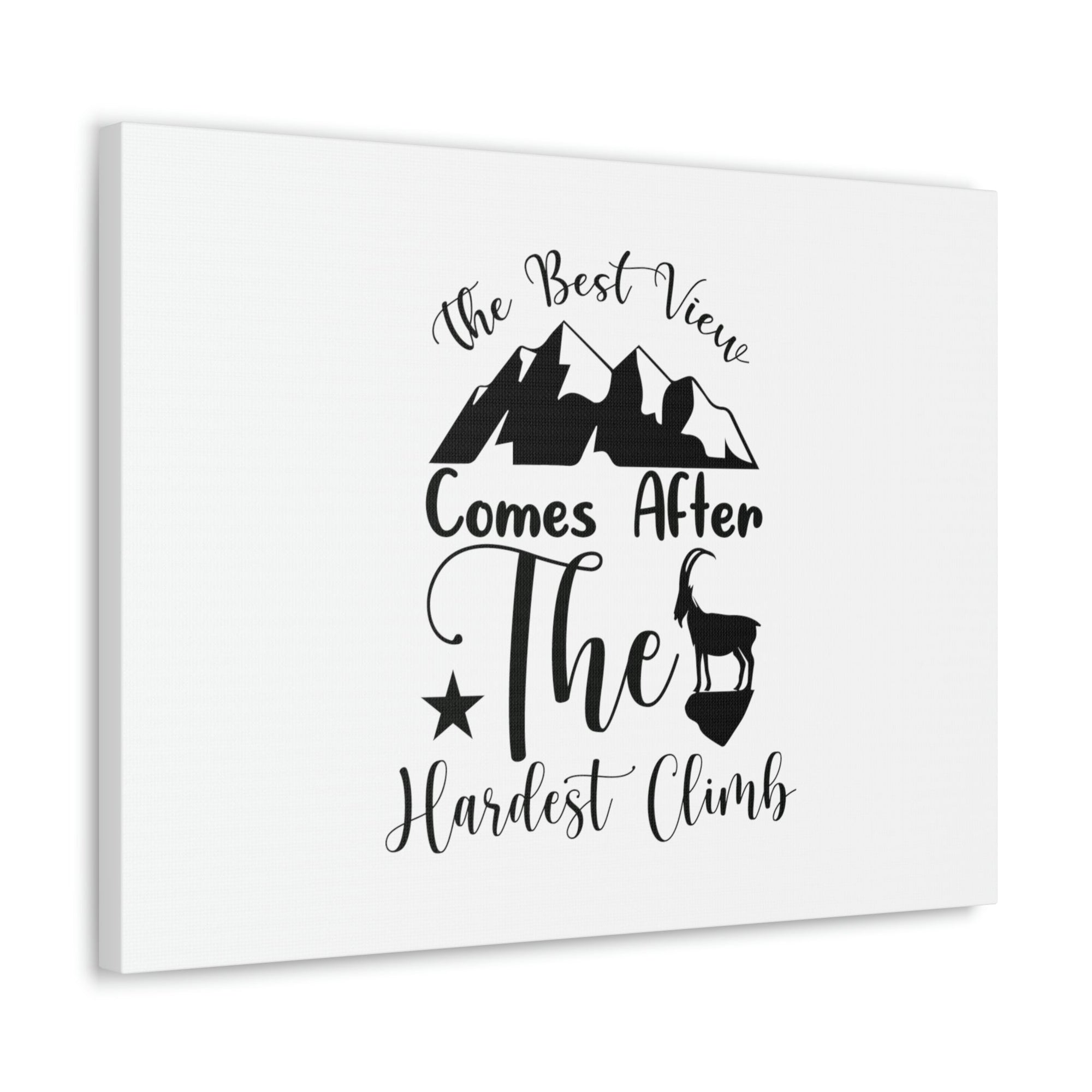 Scripture Walls Comes After The Hardest Climb 1 Timothy 4:10 Christian Wall Art Bible Verse Print Ready to Hang Unframed-Express Your Love Gifts