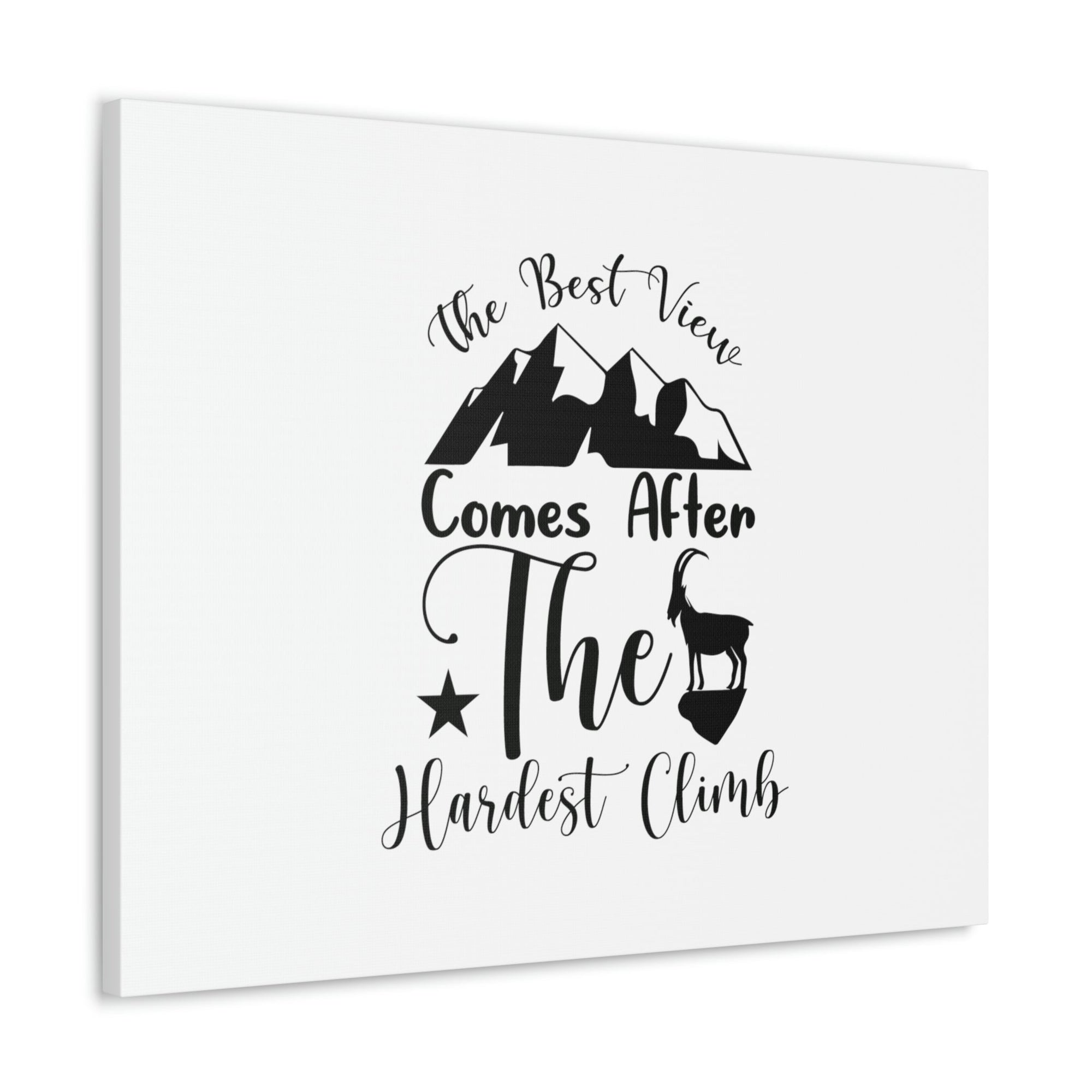 Scripture Walls Comes After The Hardest Climb 1 Timothy 4:10 Christian Wall Art Bible Verse Print Ready to Hang Unframed-Express Your Love Gifts