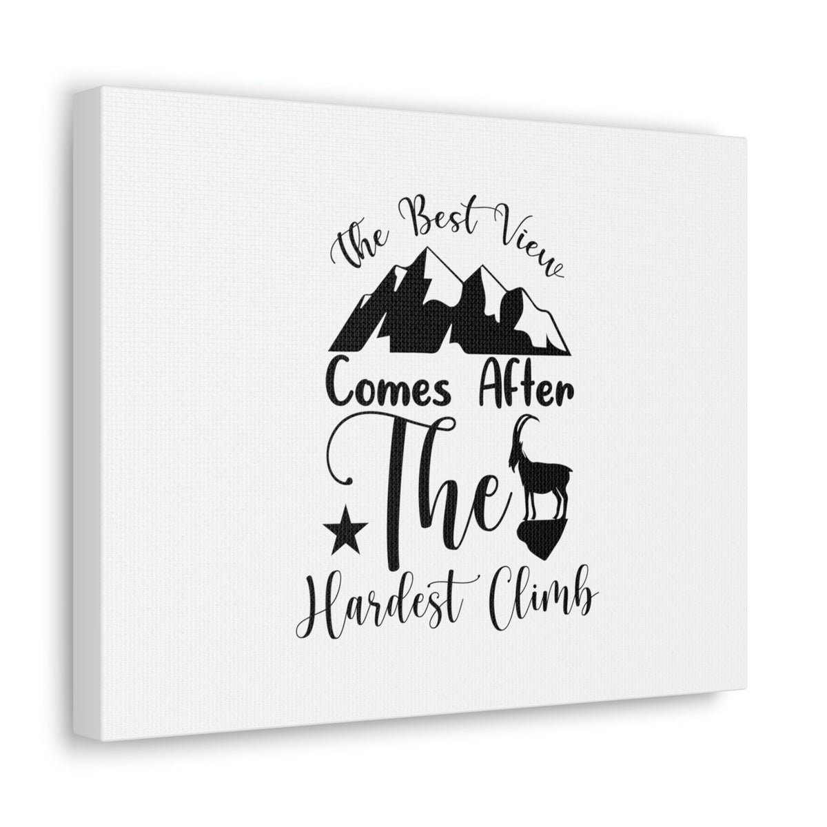 Scripture Walls Comes After The Hardest Climb 1 Timothy 4:10 Christian Wall Art Bible Verse Print Ready to Hang Unframed-Express Your Love Gifts