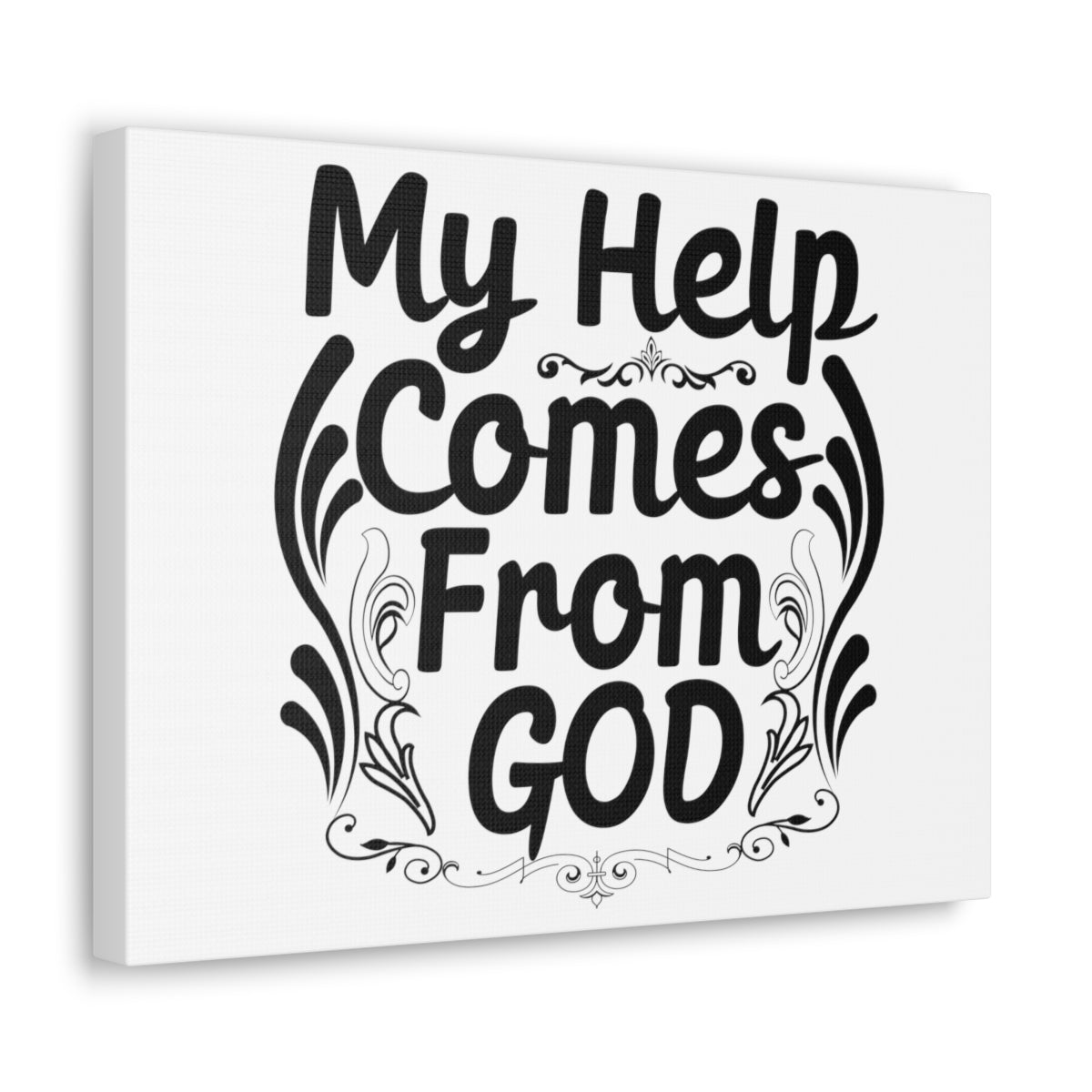 Scripture Walls Comes From God Isaiah 41:10 Christian Wall Art Print Ready to Hang Unframed-Express Your Love Gifts