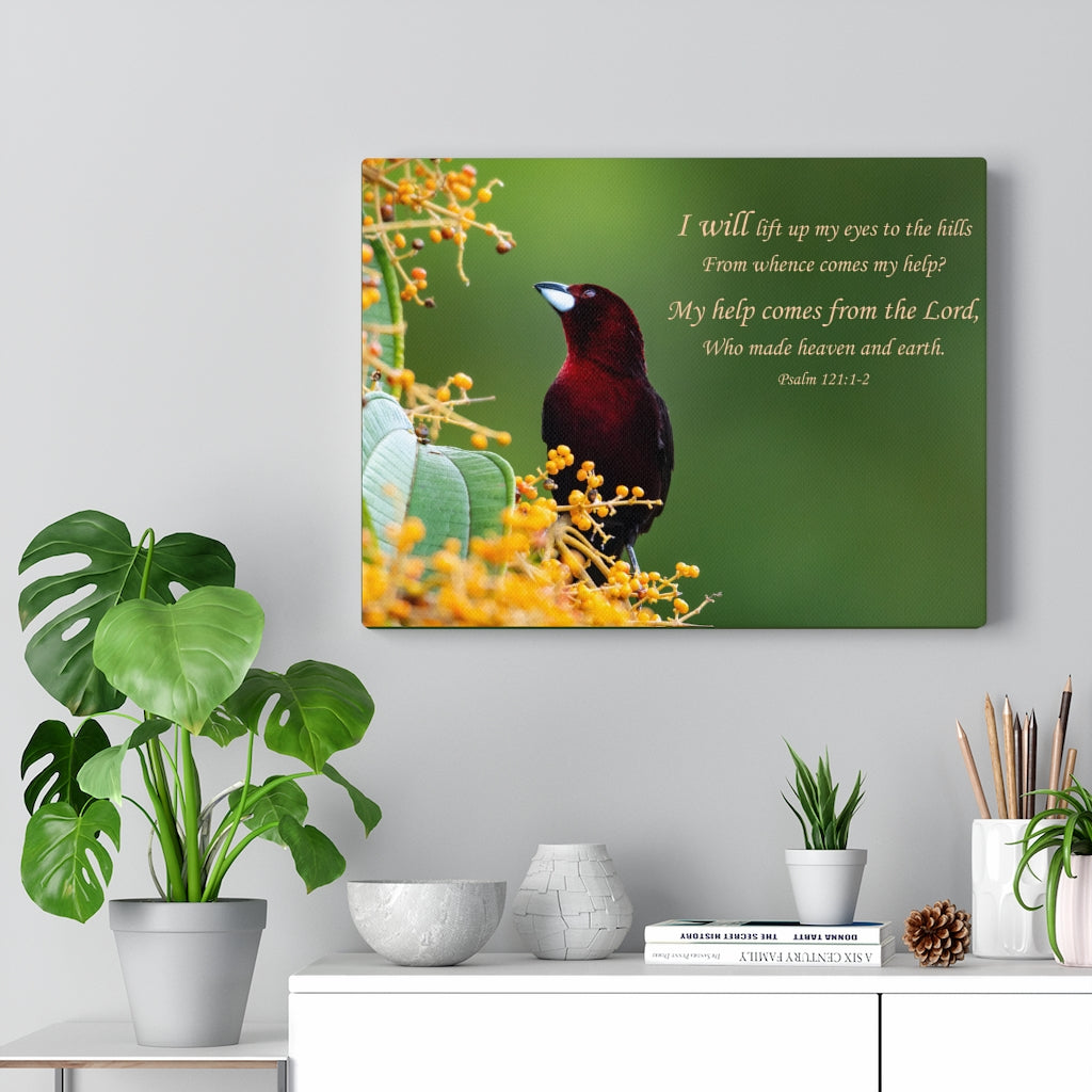 Scripture Walls Comes From The Lord Psalm 121:1-2 Bible Verse Canvas Christian Wall Art Ready to Hang Unframed-Express Your Love Gifts