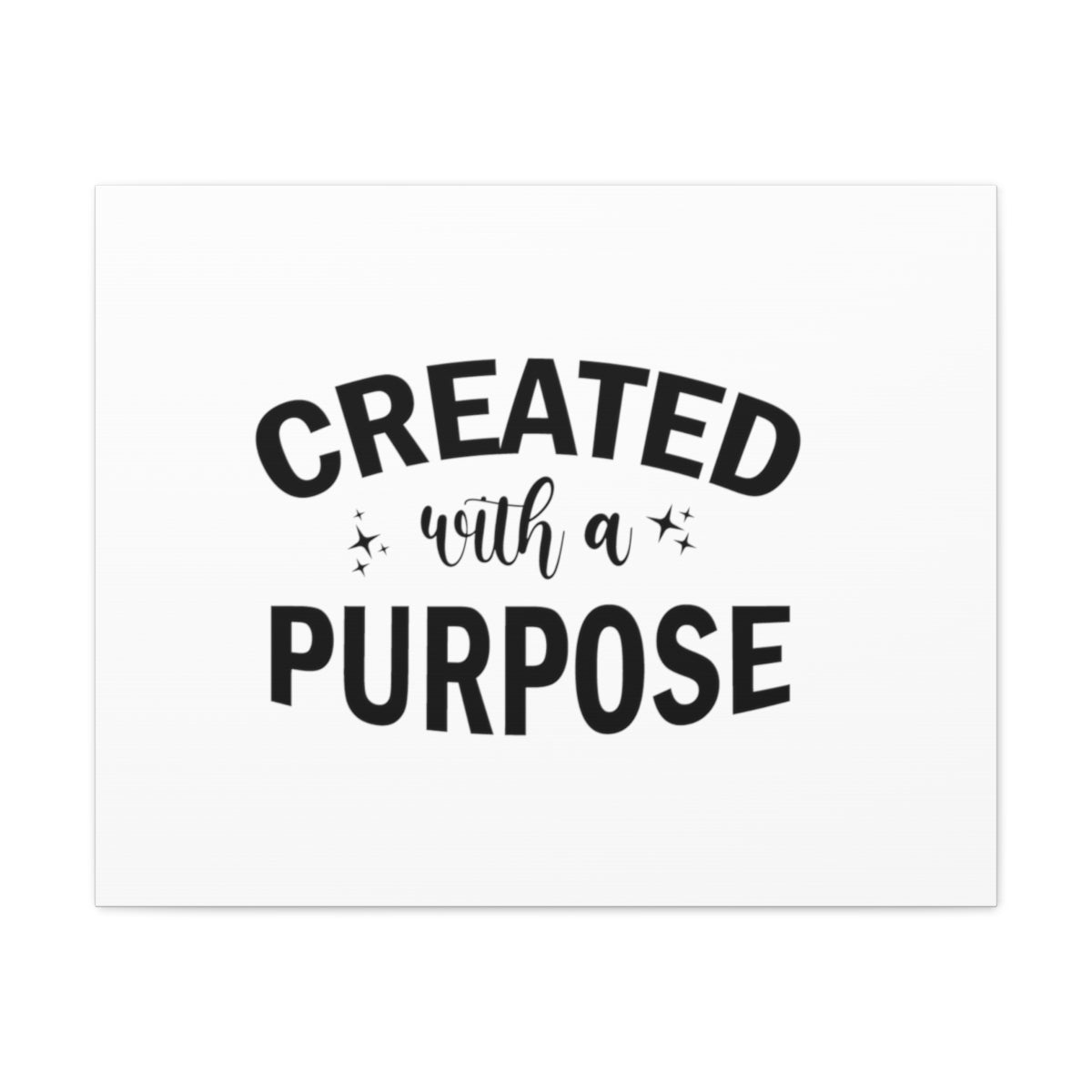 Scripture Walls Created With A Purpose Ephesians 2:10 Christian Wall Art Bible Verse Print Ready to Hang Unframed-Express Your Love Gifts