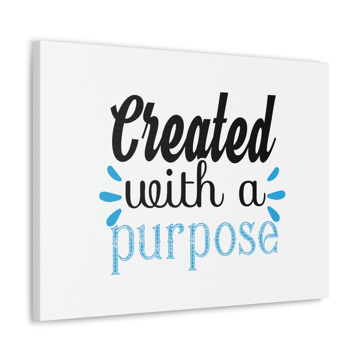 Scripture Walls Created With A Purpose Isaiah 45:18 Christian Wall Art Bible Verse Print Ready to Hang Unframed-Express Your Love Gifts