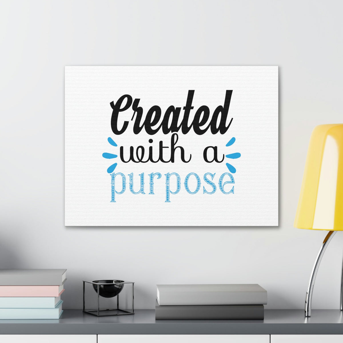 Scripture Walls Created With A Purpose Isaiah 45:18 Christian Wall Art Bible Verse Print Ready to Hang Unframed-Express Your Love Gifts
