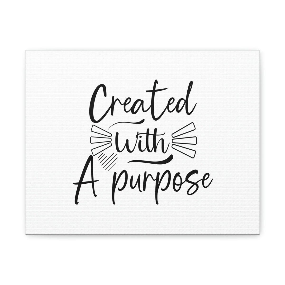 Scripture Walls Created With A Purpose Isaiah 45:18 Line Heart Christian Wall Art Bible Verse Print Ready to Hang Unframed-Express Your Love Gifts