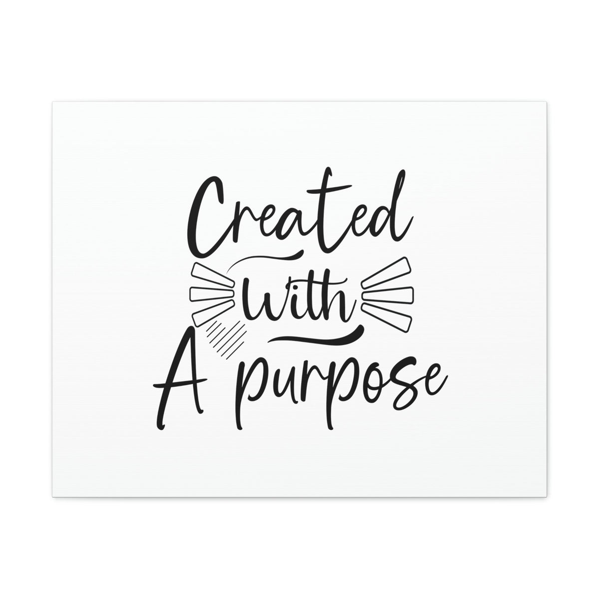 Scripture Walls Created With A Purpose Isaiah 45:18 Line Heart Christian Wall Art Bible Verse Print Ready to Hang Unframed-Express Your Love Gifts