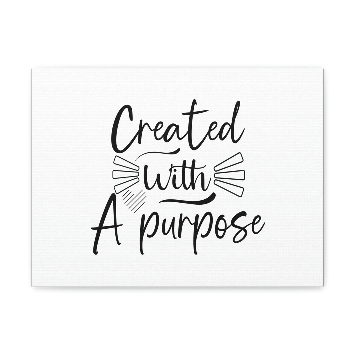 Scripture Walls Created With A Purpose Isaiah 45:18 Line Heart Christian Wall Art Bible Verse Print Ready to Hang Unframed-Express Your Love Gifts