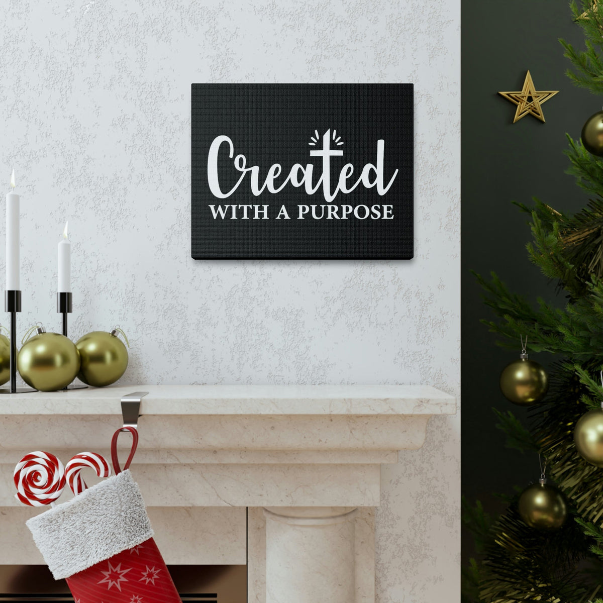 Scripture Walls Created With A Purpose Jeremiah 29:11 Christian Wall Art Print Ready to Hang Unframed-Express Your Love Gifts