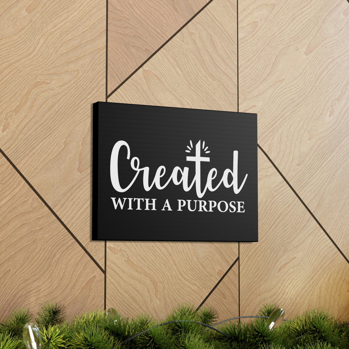 Scripture Walls Created With A Purpose Jeremiah 29:11 Christian Wall Art Print Ready to Hang Unframed-Express Your Love Gifts