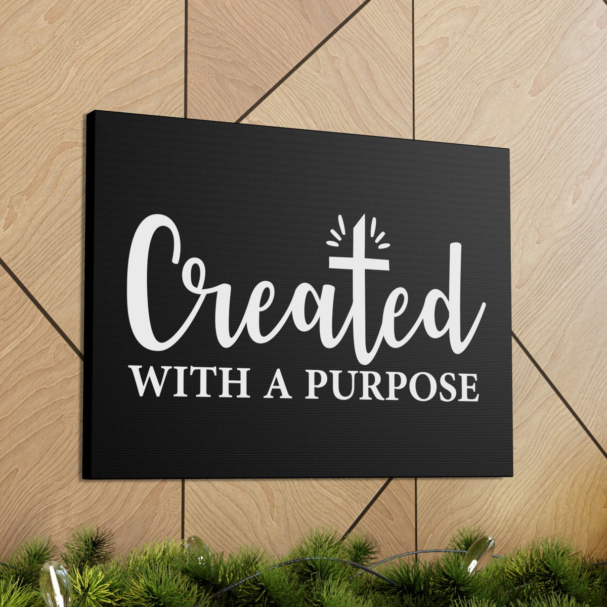 Scripture Walls Created With A Purpose Jeremiah 29:11 Christian Wall Art Print Ready to Hang Unframed-Express Your Love Gifts
