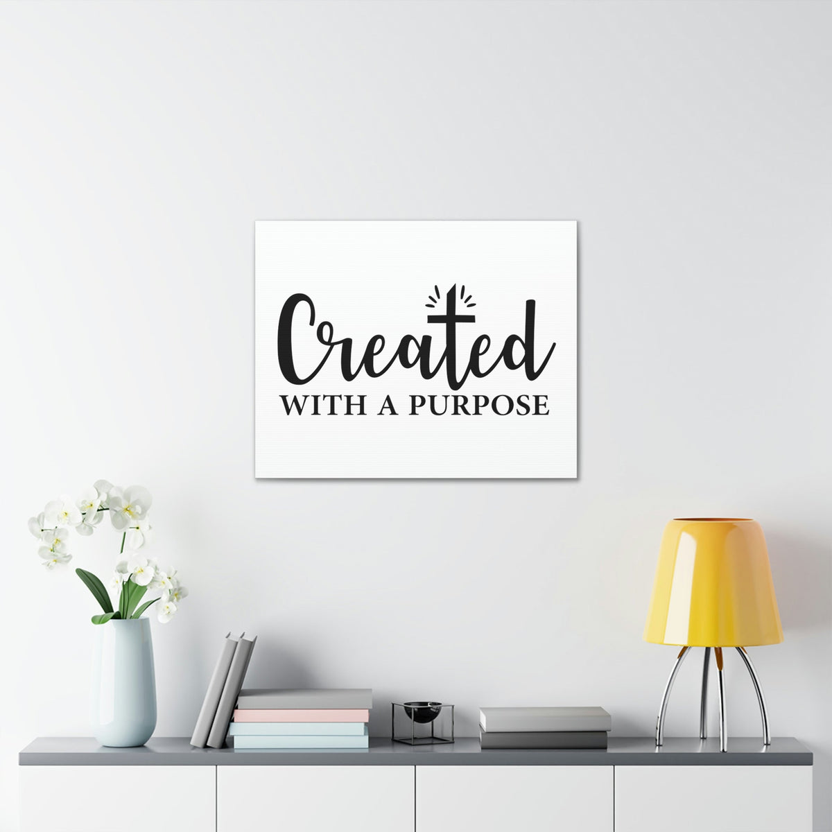 Scripture Walls Created With A Purpose Proverbs 16:4 Christian Wall Art Print Ready to Hang Unframed-Express Your Love Gifts