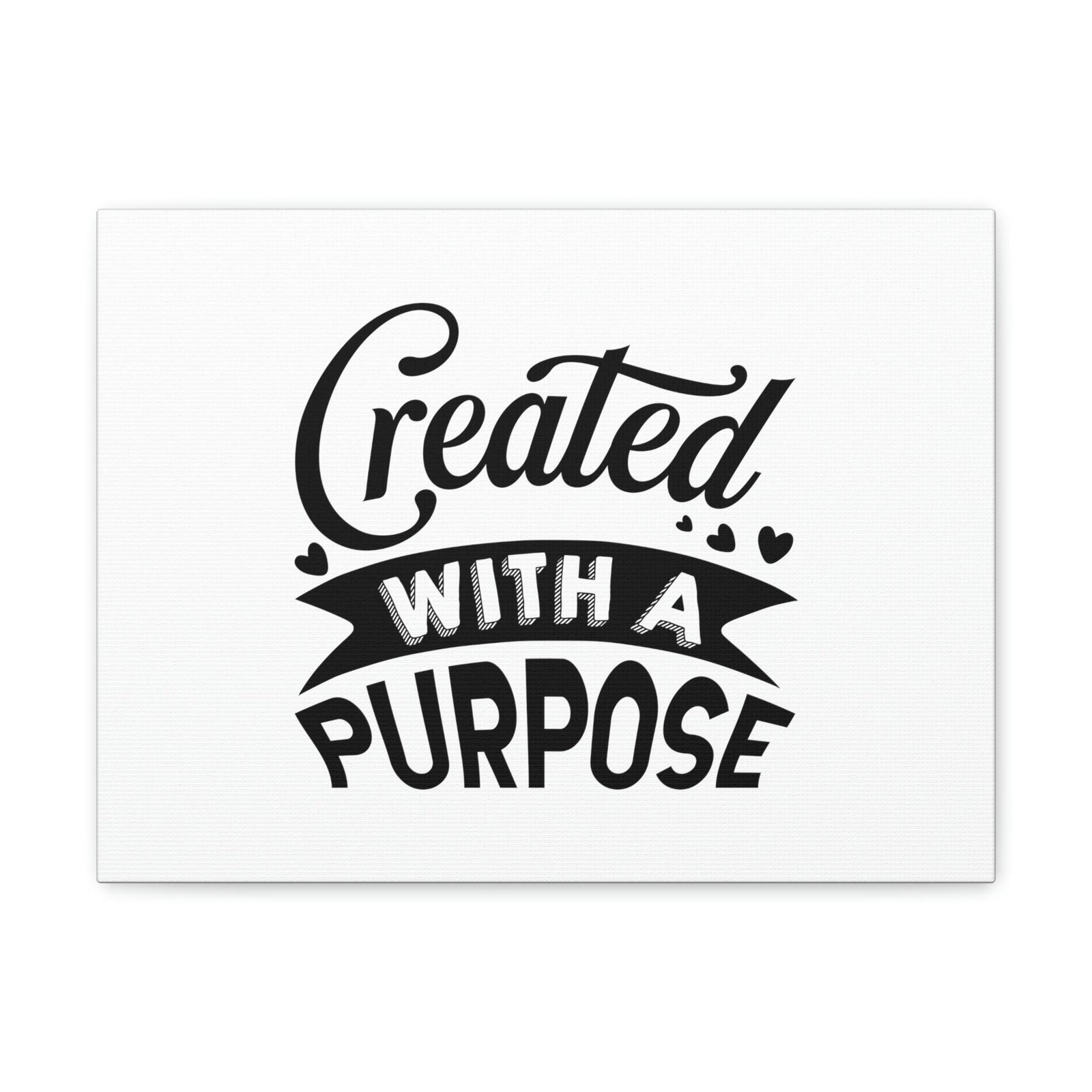 Scripture Walls Created With A Purpose Proverbs 16:4 Hearts Christian Wall Art Bible Verse Print Ready to Hang Unframed-Express Your Love Gifts