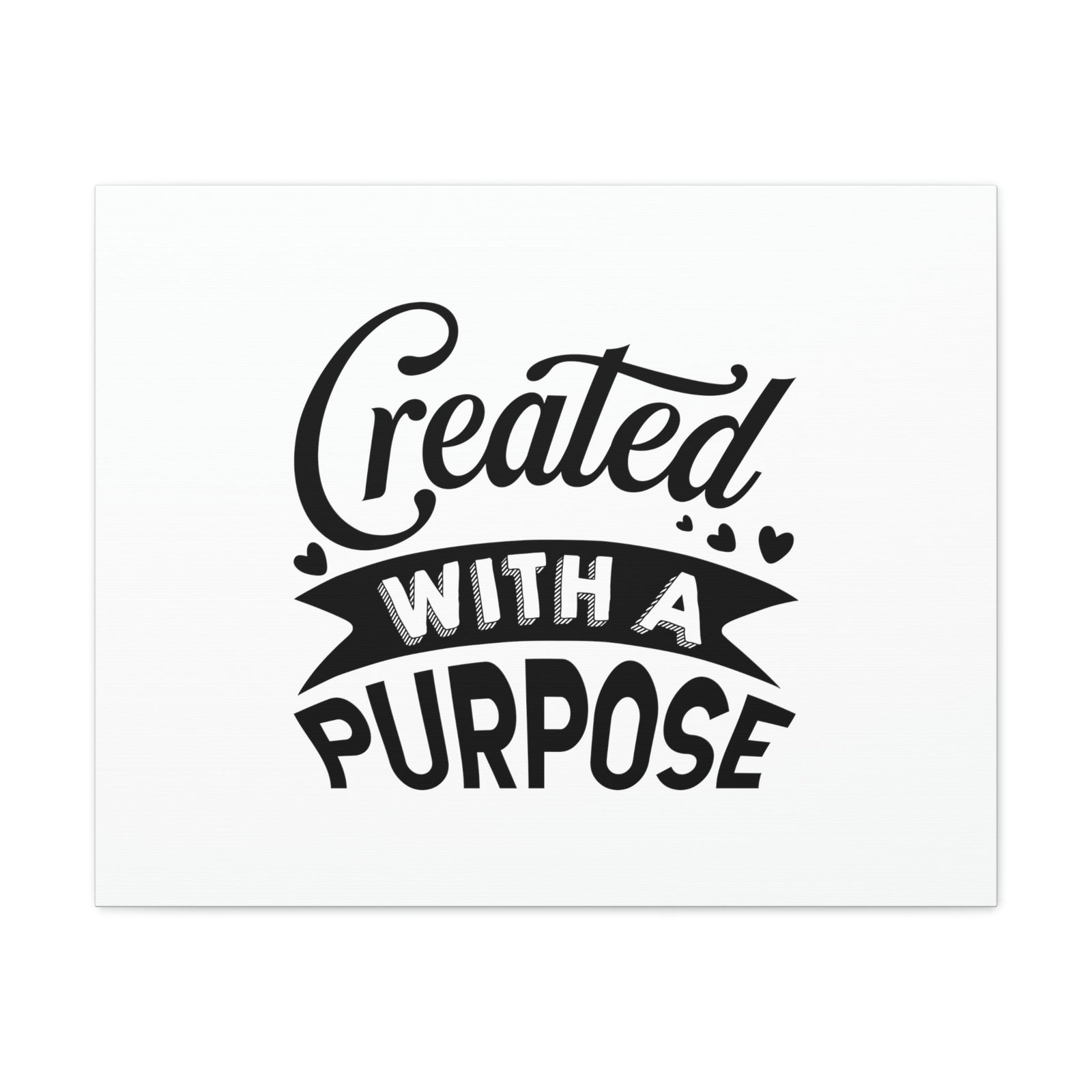 Scripture Walls Created With A Purpose Proverbs 16:4 Hearts Christian Wall Art Bible Verse Print Ready to Hang Unframed-Express Your Love Gifts