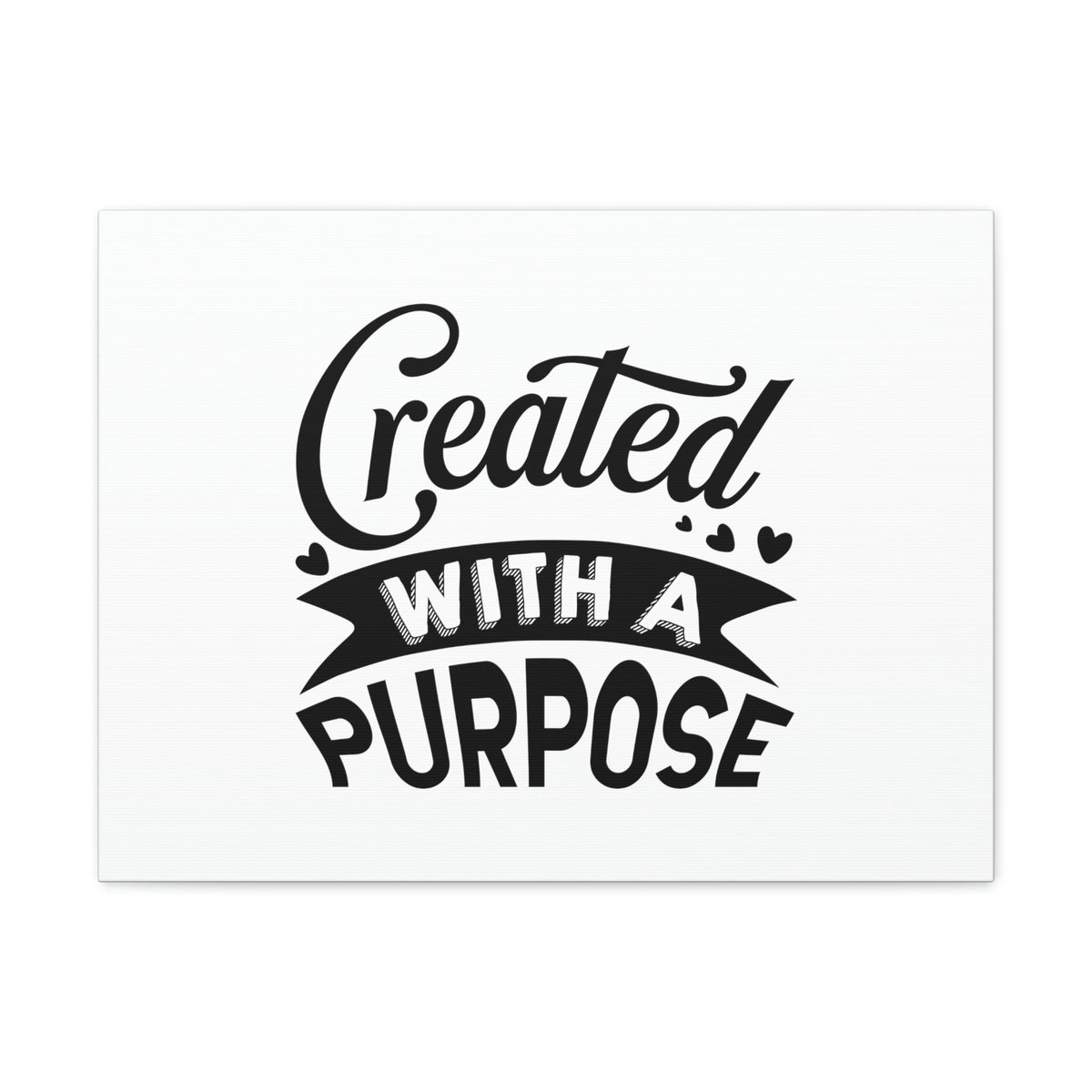 Scripture Walls Created With A Purpose Proverbs 16:4 Hearts Christian Wall Art Bible Verse Print Ready to Hang Unframed-Express Your Love Gifts