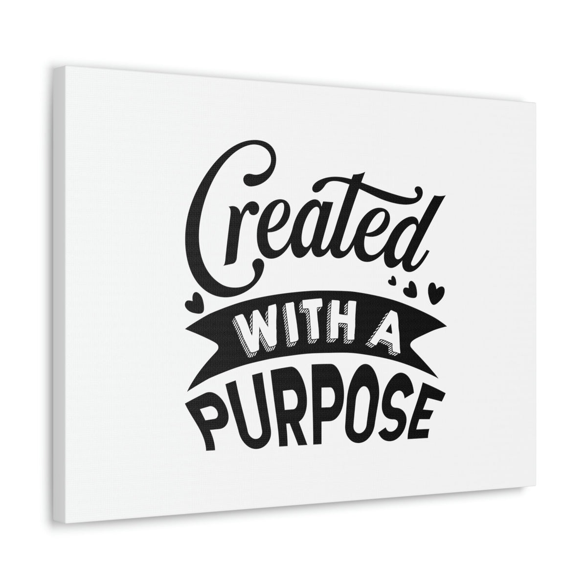 Scripture Walls Created With A Purpose Proverbs 16:4 Hearts Christian Wall Art Bible Verse Print Ready to Hang Unframed-Express Your Love Gifts