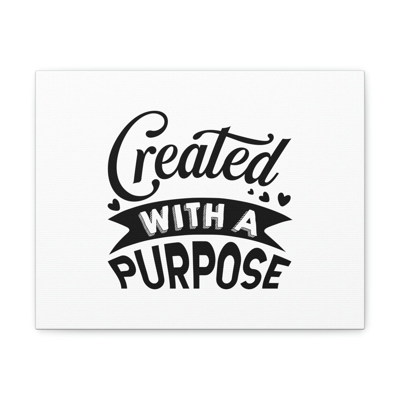 Scripture Walls Created With A Purpose Proverbs 16:4 Hearts Christian Wall Art Bible Verse Print Ready to Hang Unframed-Express Your Love Gifts