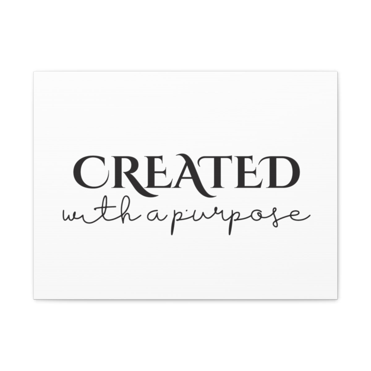 Scripture Walls Created With A Purpose Proverbs 16:4 White Christian Wall Art Bible Verse Print Ready to Hang Unframed-Express Your Love Gifts
