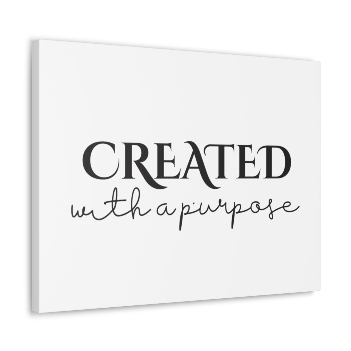 Scripture Walls Created With A Purpose Proverbs 16:4 White Christian Wall Art Bible Verse Print Ready to Hang Unframed-Express Your Love Gifts
