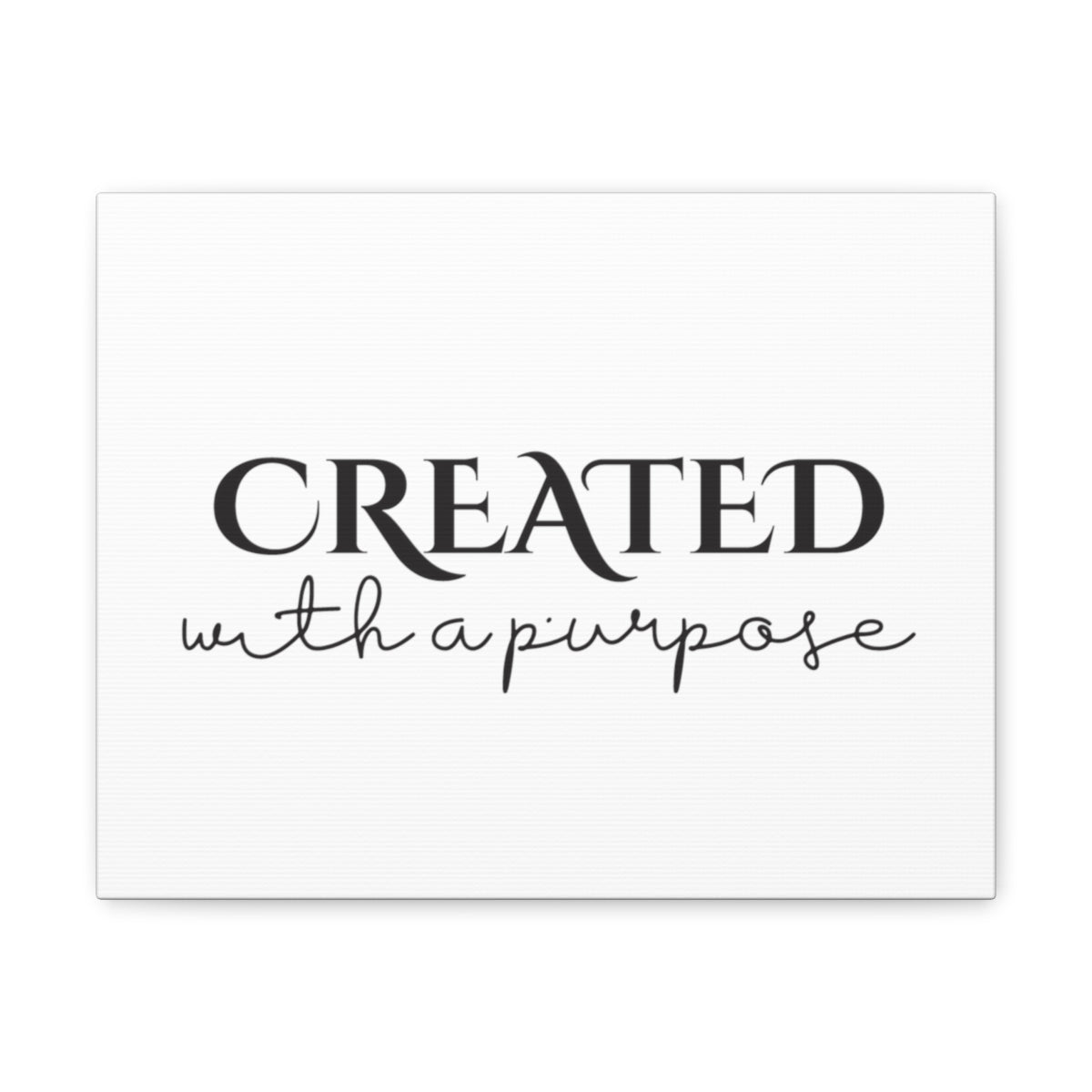Scripture Walls Created With A Purpose Proverbs 16:4 White Christian Wall Art Bible Verse Print Ready to Hang Unframed-Express Your Love Gifts