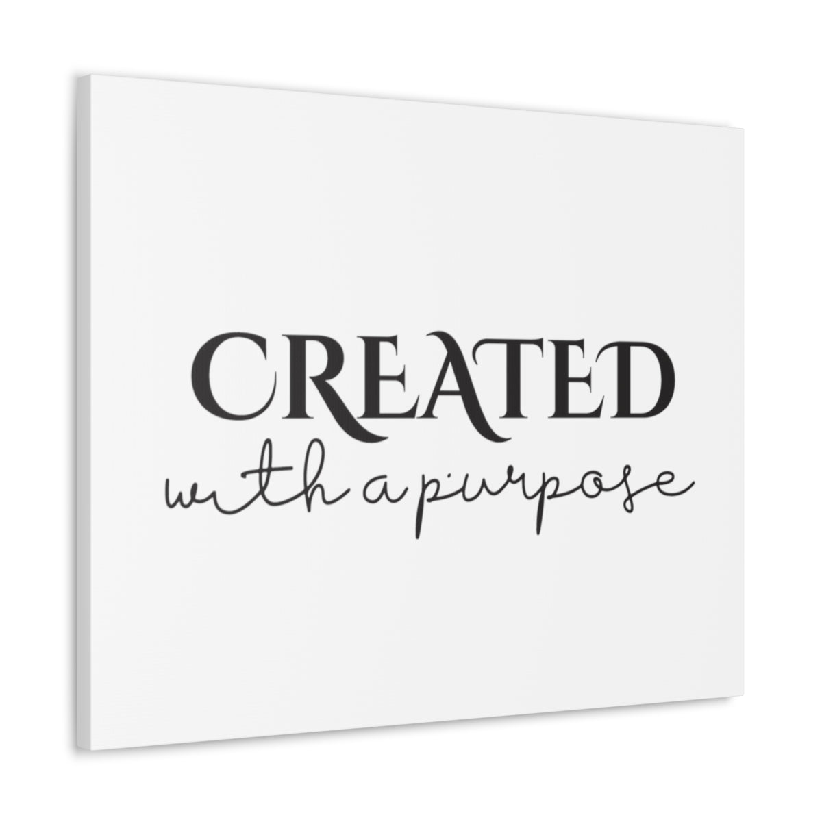 Scripture Walls Created With A Purpose Proverbs 16:4 White Christian Wall Art Bible Verse Print Ready to Hang Unframed-Express Your Love Gifts