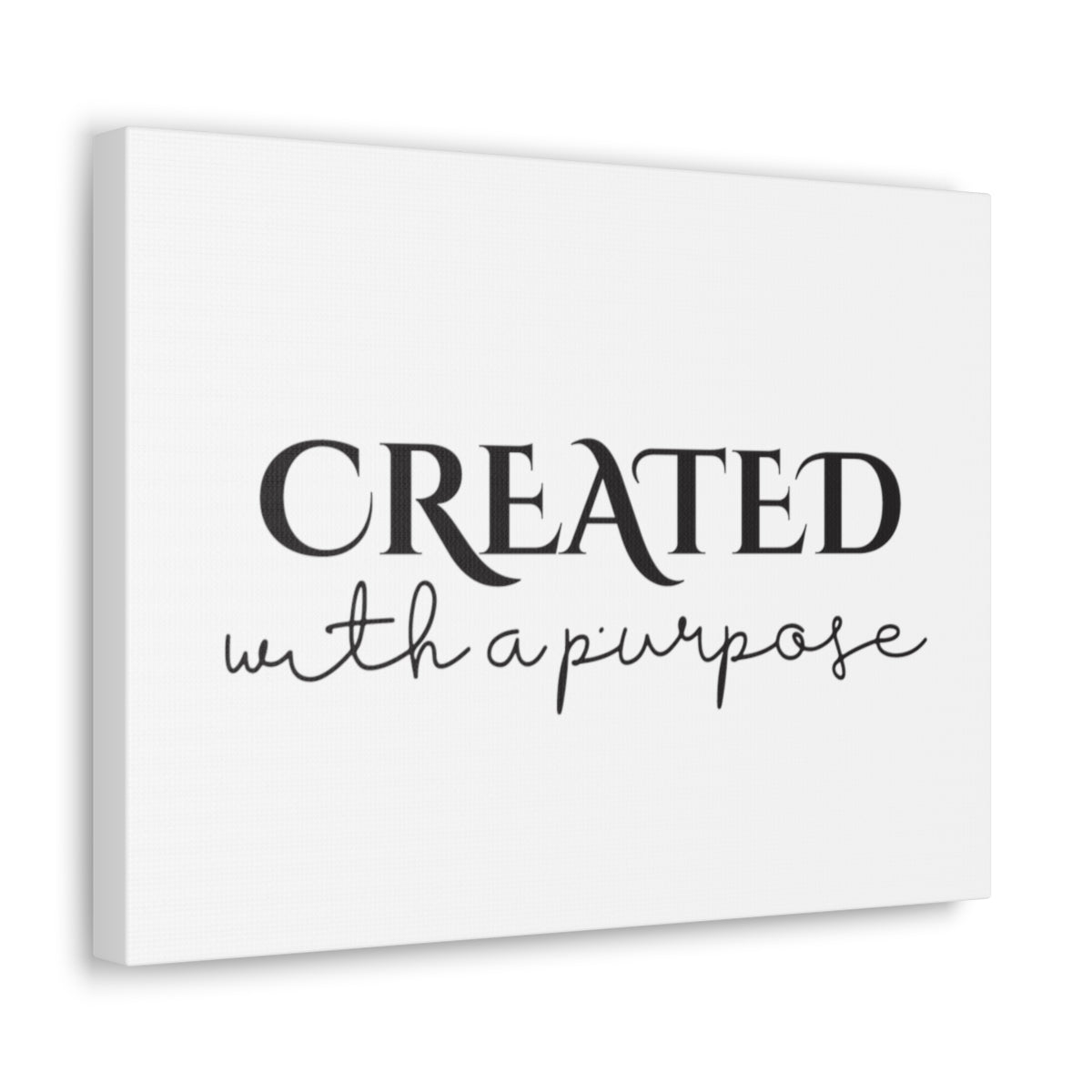 Scripture Walls Created With A Purpose Proverbs 16:4 White Christian Wall Art Bible Verse Print Ready to Hang Unframed-Express Your Love Gifts