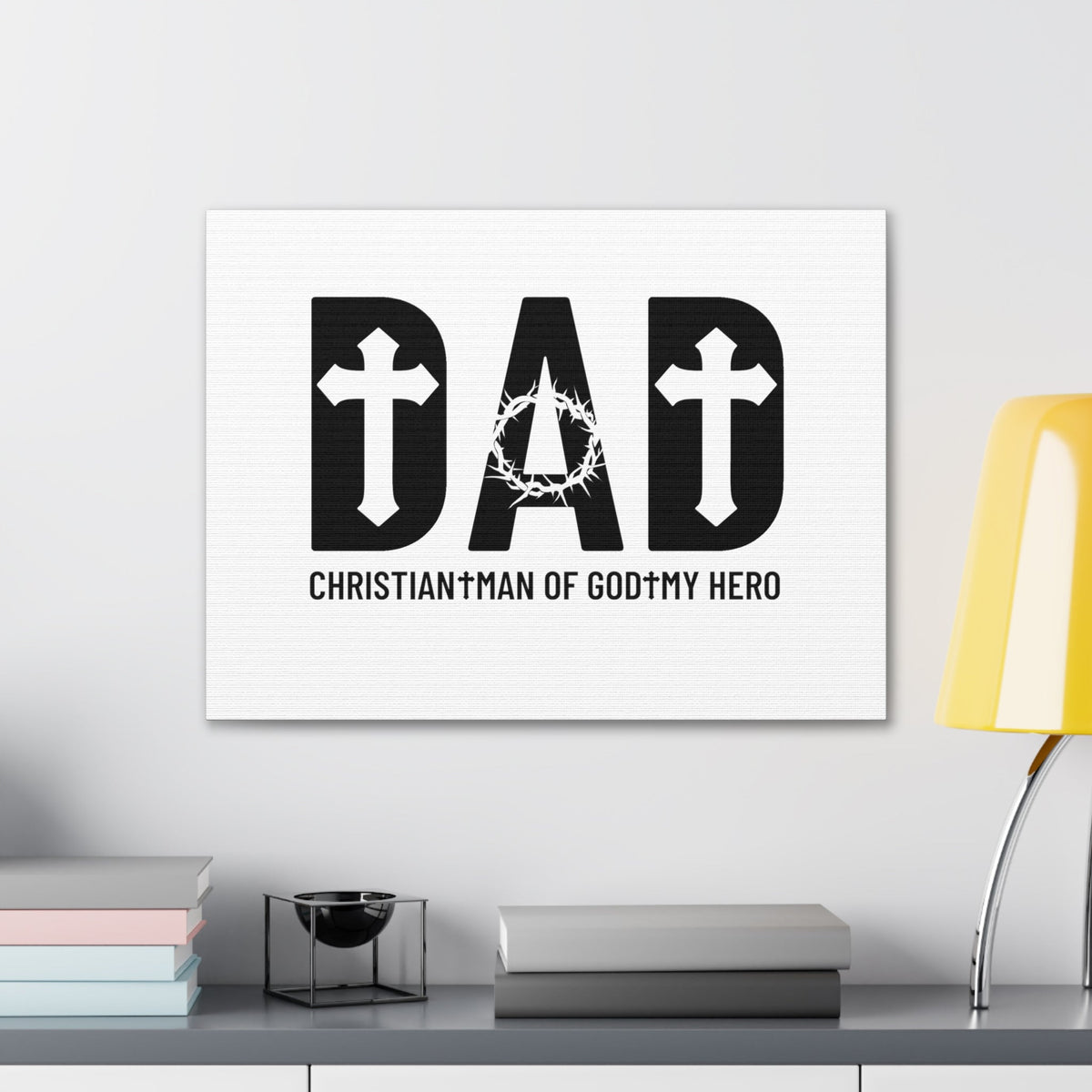 Scripture Walls Dad My Hero 3 Nephi 25:5 Christian Wall Art Bible Verse Print Ready to Hang Unframed-Express Your Love Gifts