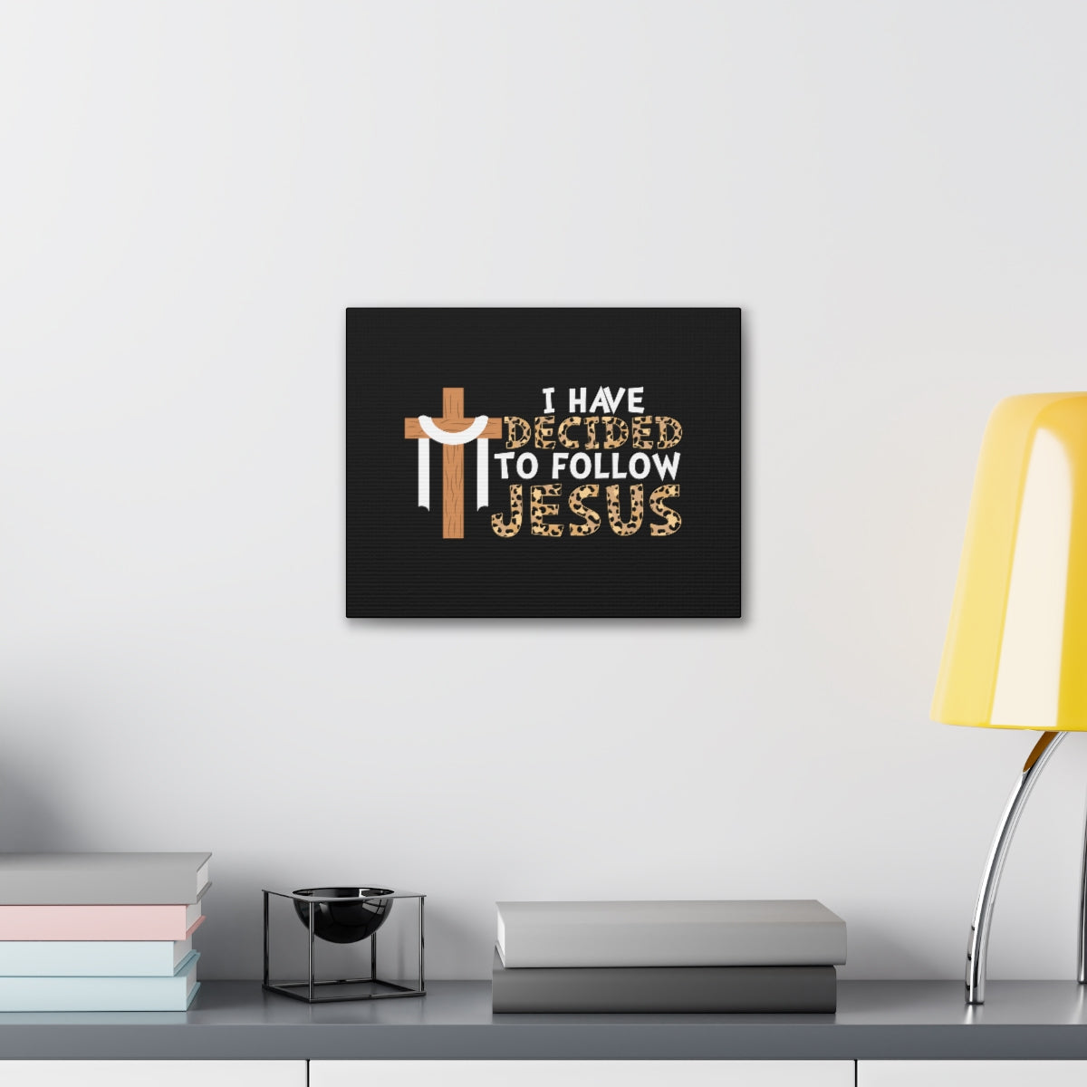 Scripture Walls Decided To Follow John 8:12 Christian Wall Art Bible Verse Print Ready to Hang Unframed-Express Your Love Gifts