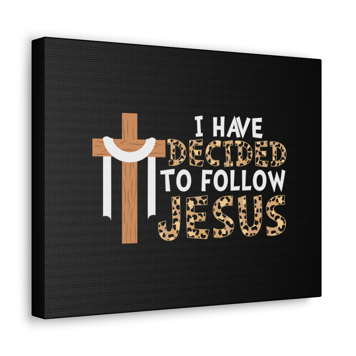 Scripture Walls Decided To Follow John 8:12 Christian Wall Art Bible Verse Print Ready to Hang Unframed-Express Your Love Gifts