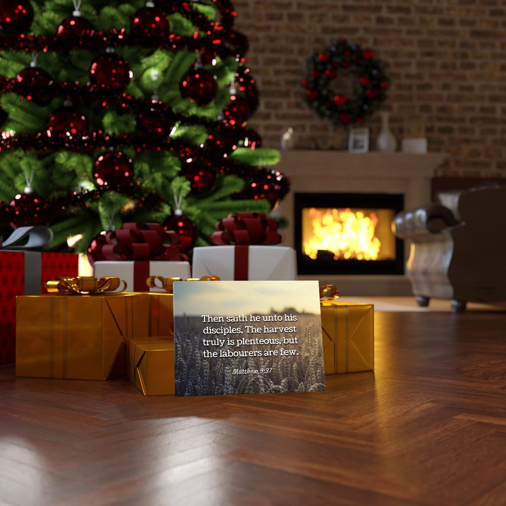 Scripture Walls Disciples Matthew 9:37 Bible Verse Canvas Christian Wall Art Ready to Hang Unframed-Express Your Love Gifts