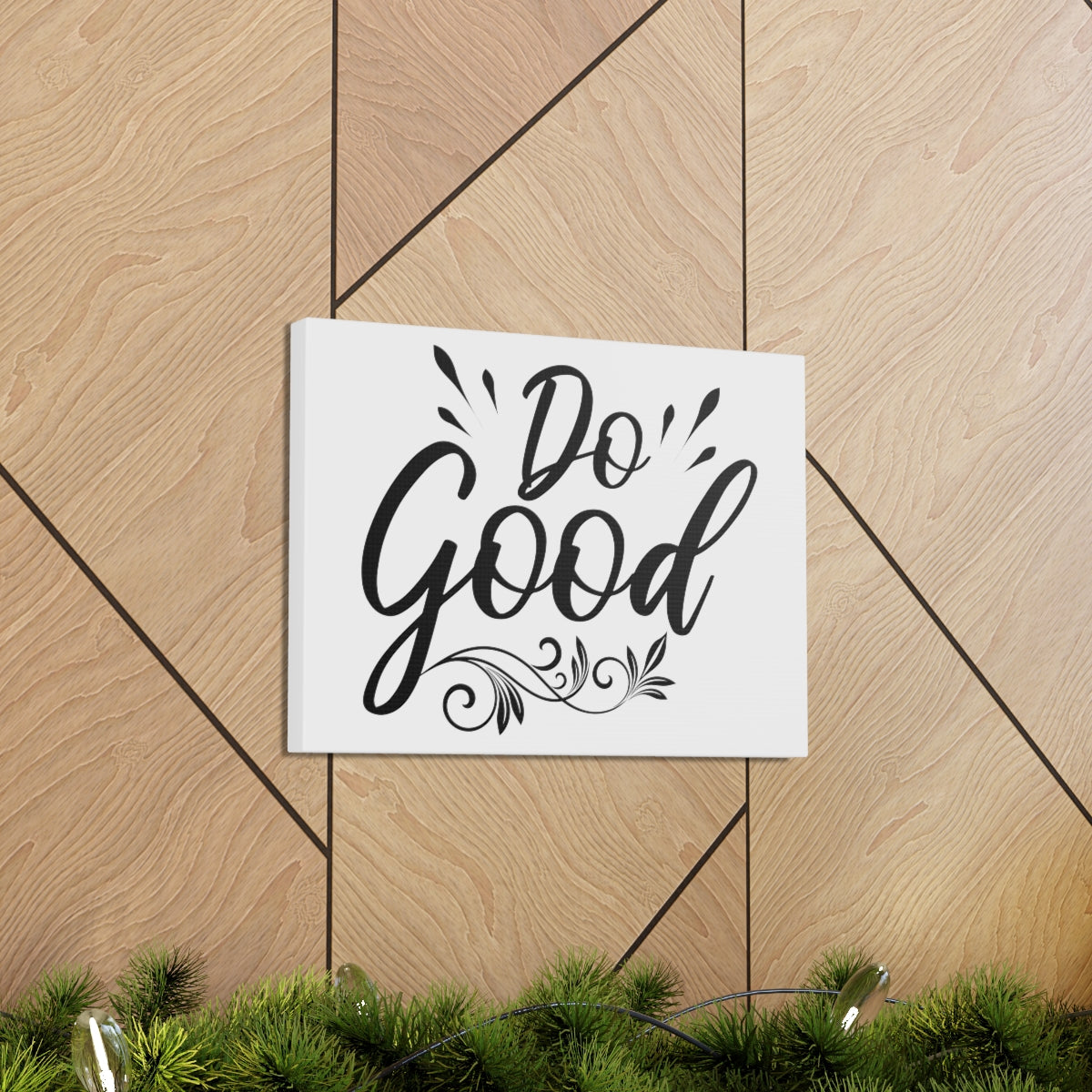 Scripture Walls Do Good Psalm 37:27 Christian Wall Art Print Ready to Hang Unframed-Express Your Love Gifts