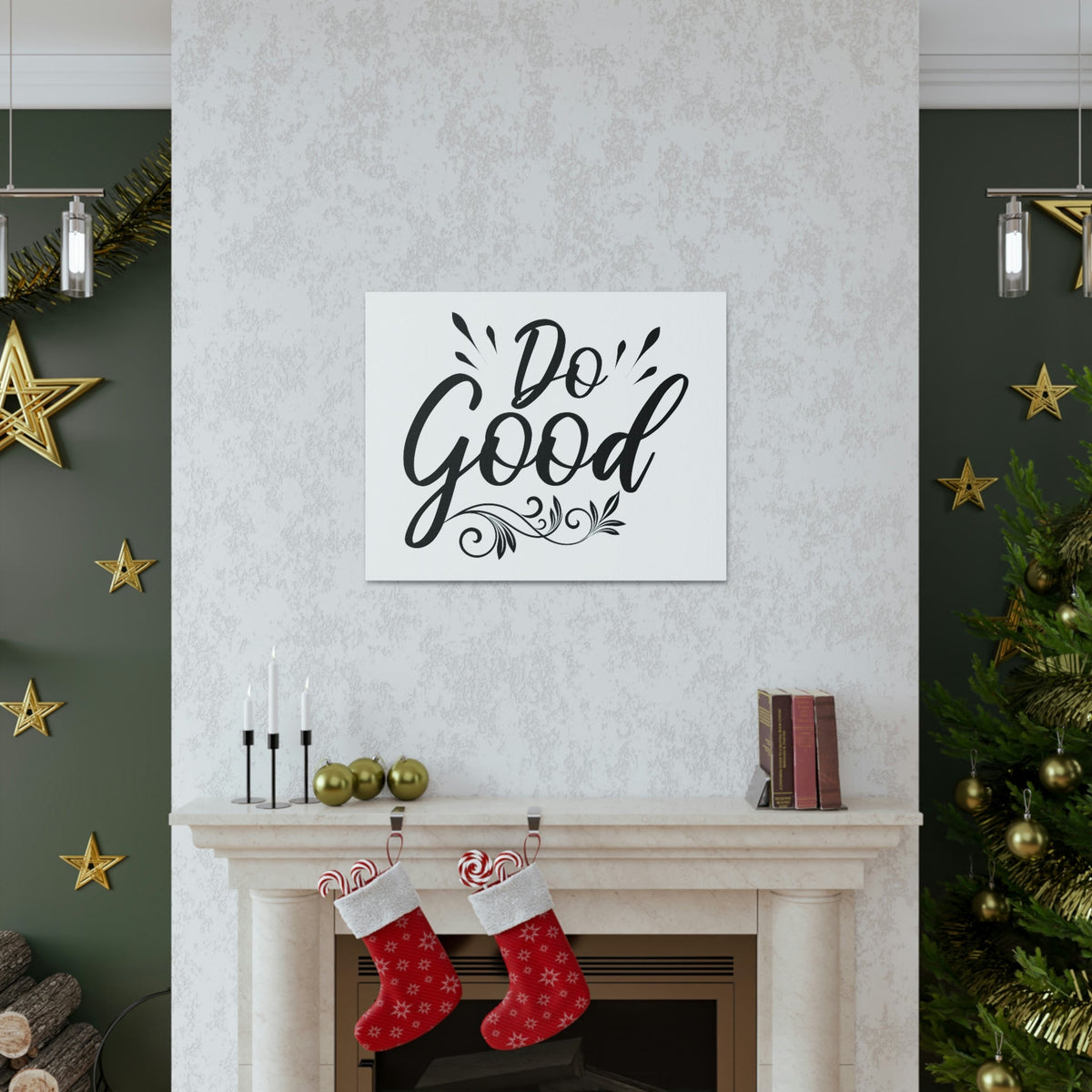 Scripture Walls Do Good Psalm 37:3 Christian Wall Art Print Ready to Hang Unframed-Express Your Love Gifts