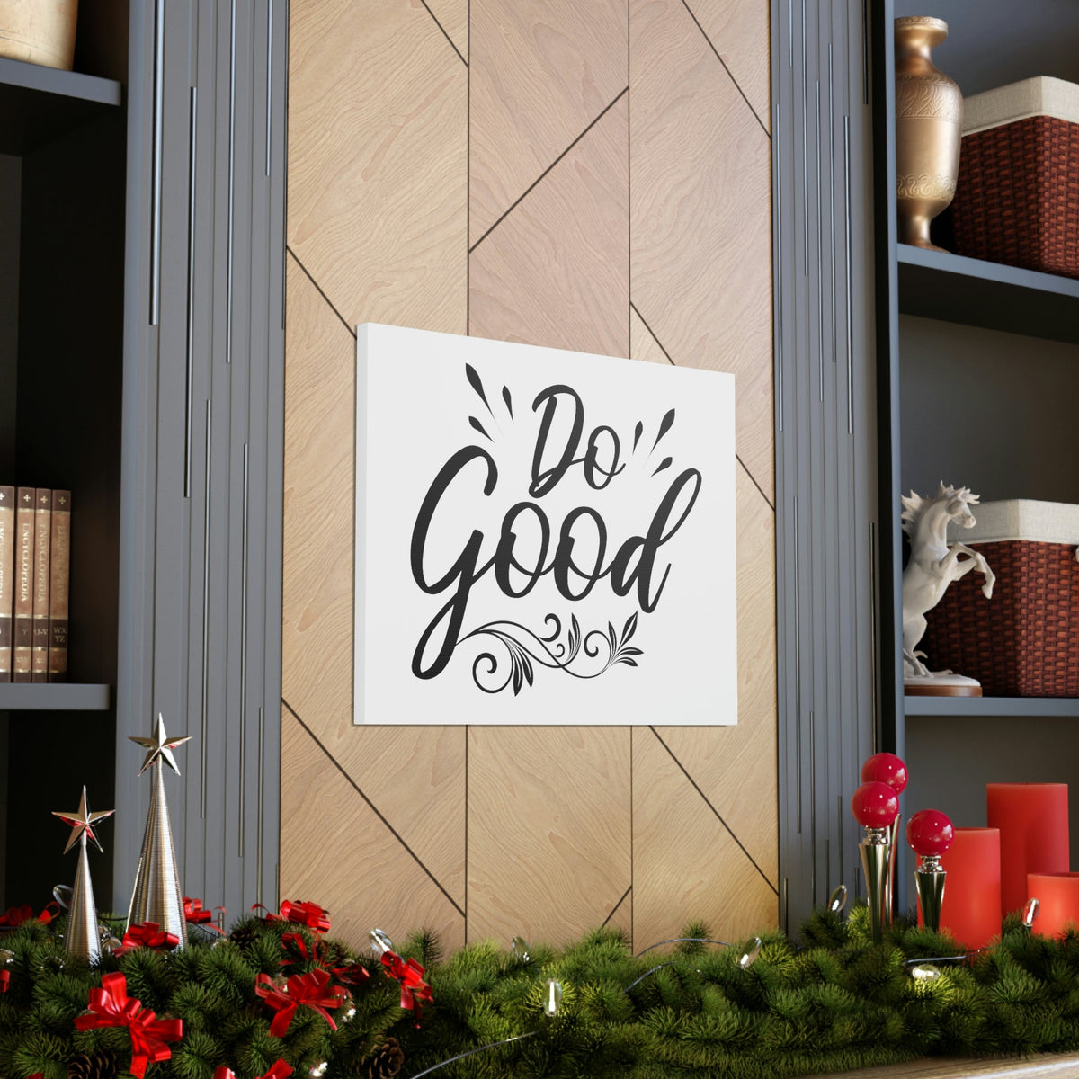Scripture Walls Do Good Psalm 37:3 Christian Wall Art Print Ready to Hang Unframed-Express Your Love Gifts