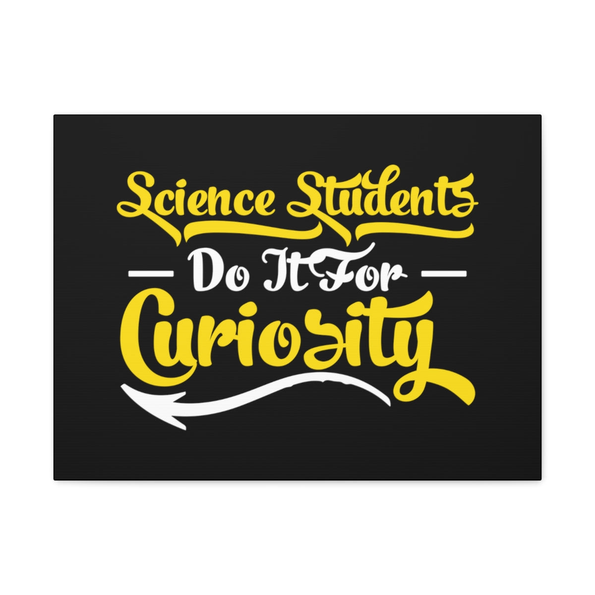 Scripture Walls Do It For Curiosity Yellow Ecclesiastes 1:8 Christian Wall Art Bible Verse Print Ready to Hang Unframed-Express Your Love Gifts