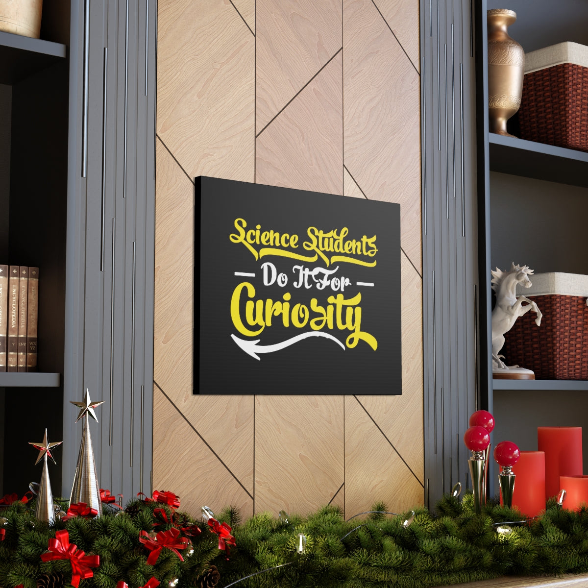 Scripture Walls Do It For Curiosity Yellow Ecclesiastes 1:8 Christian Wall Art Bible Verse Print Ready to Hang Unframed-Express Your Love Gifts