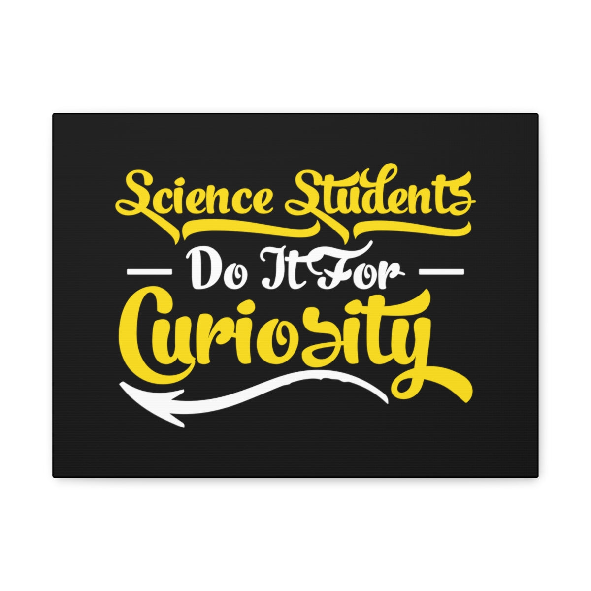 Scripture Walls Do It For Curiosity Yellow Ecclesiastes 1:8 Christian Wall Art Bible Verse Print Ready to Hang Unframed-Express Your Love Gifts
