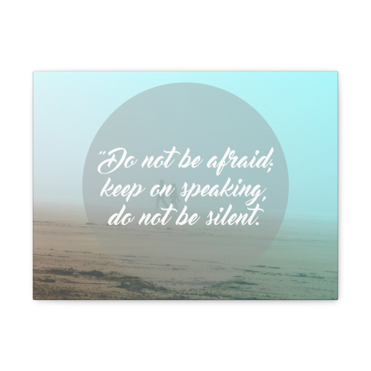 Scripture Walls Do Not Be Afraid Isaiah 41:13 Christian Wall Art Bible Verse Print Ready to Hang Unframed-Express Your Love Gifts