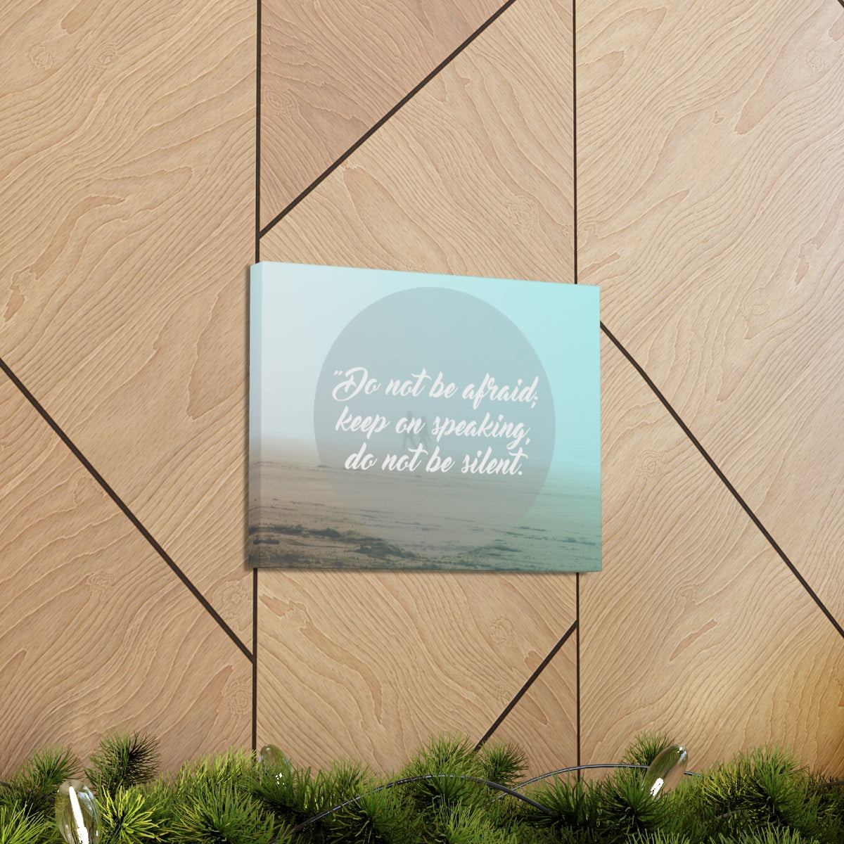 Scripture Walls Do Not Be Afraid Isaiah 41:13 Christian Wall Art Bible Verse Print Ready to Hang Unframed-Express Your Love Gifts