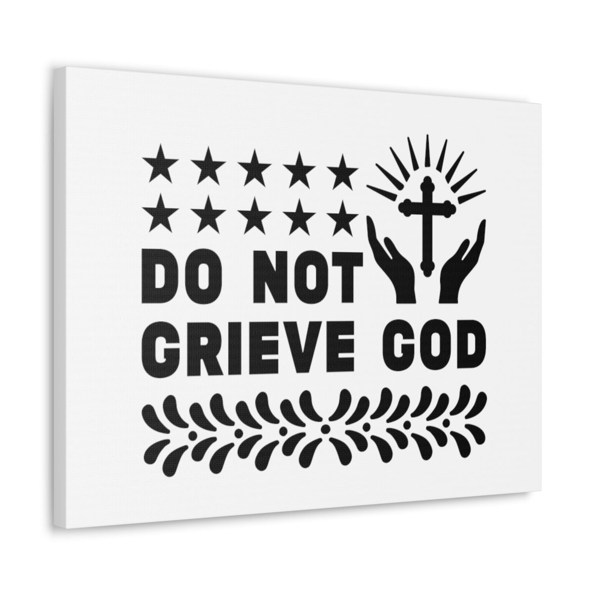 Scripture Walls Do Not Grieve God Ephesians 4:30 Christian Wall Art Bible Verse Print Ready to Hang Unframed-Express Your Love Gifts