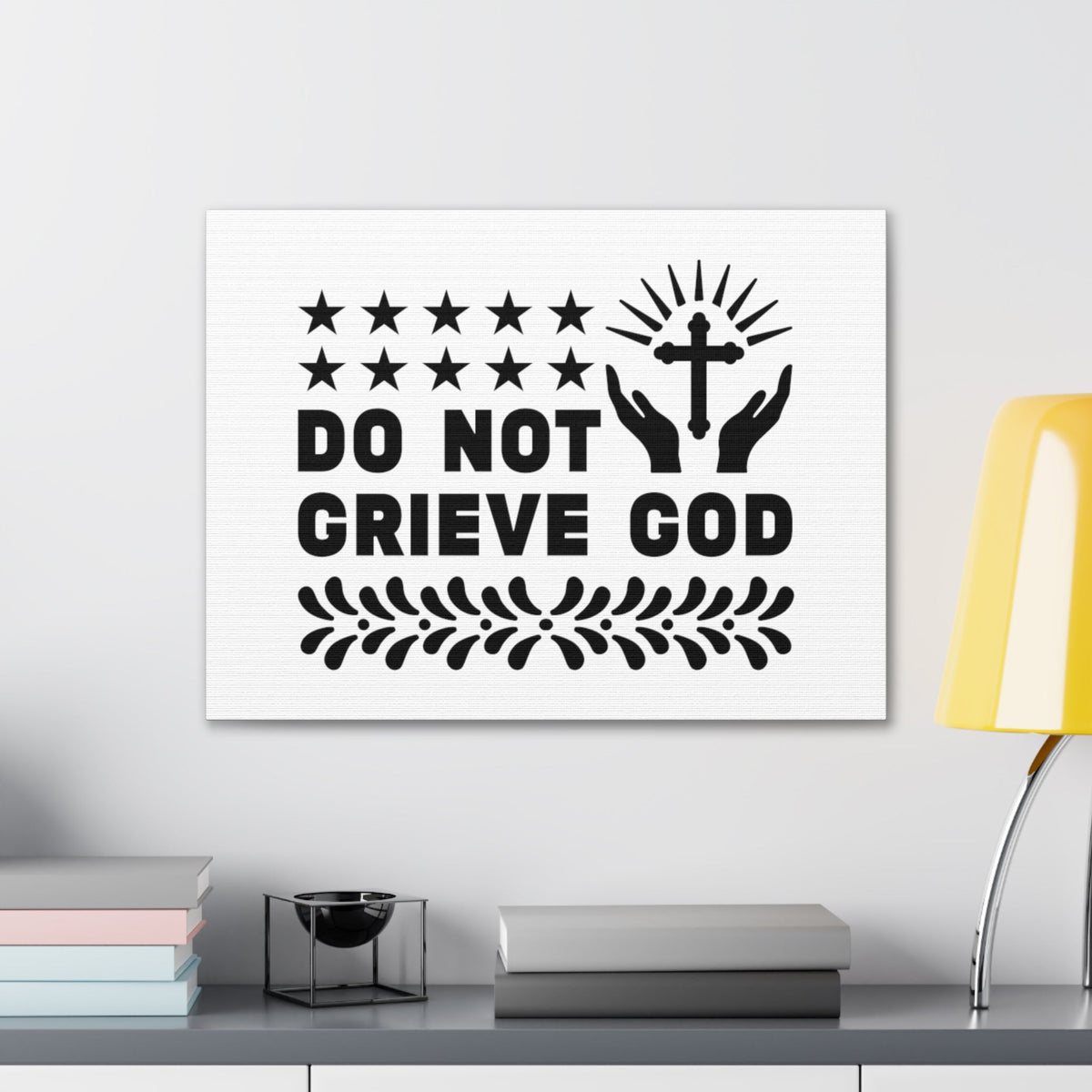 Scripture Walls Do Not Grieve God Ephesians 4:30 Christian Wall Art Bible Verse Print Ready to Hang Unframed-Express Your Love Gifts