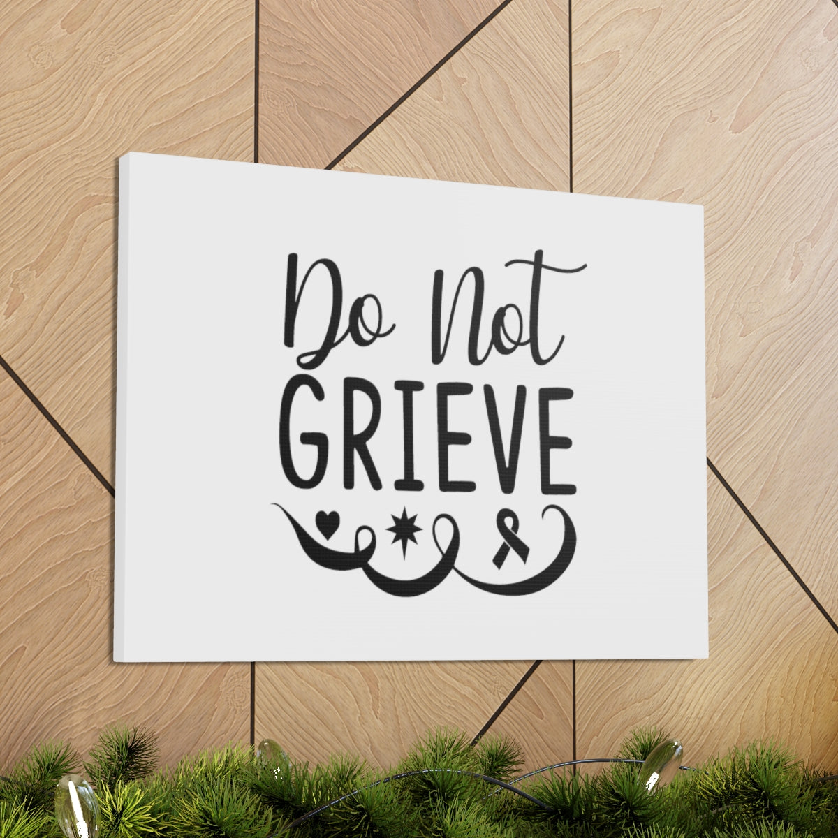 Scripture Walls Do Not Grieve Isaiah 43:2 NIV Christian Wall Art Bible Verse Print Ready to Hang Unframed-Express Your Love Gifts