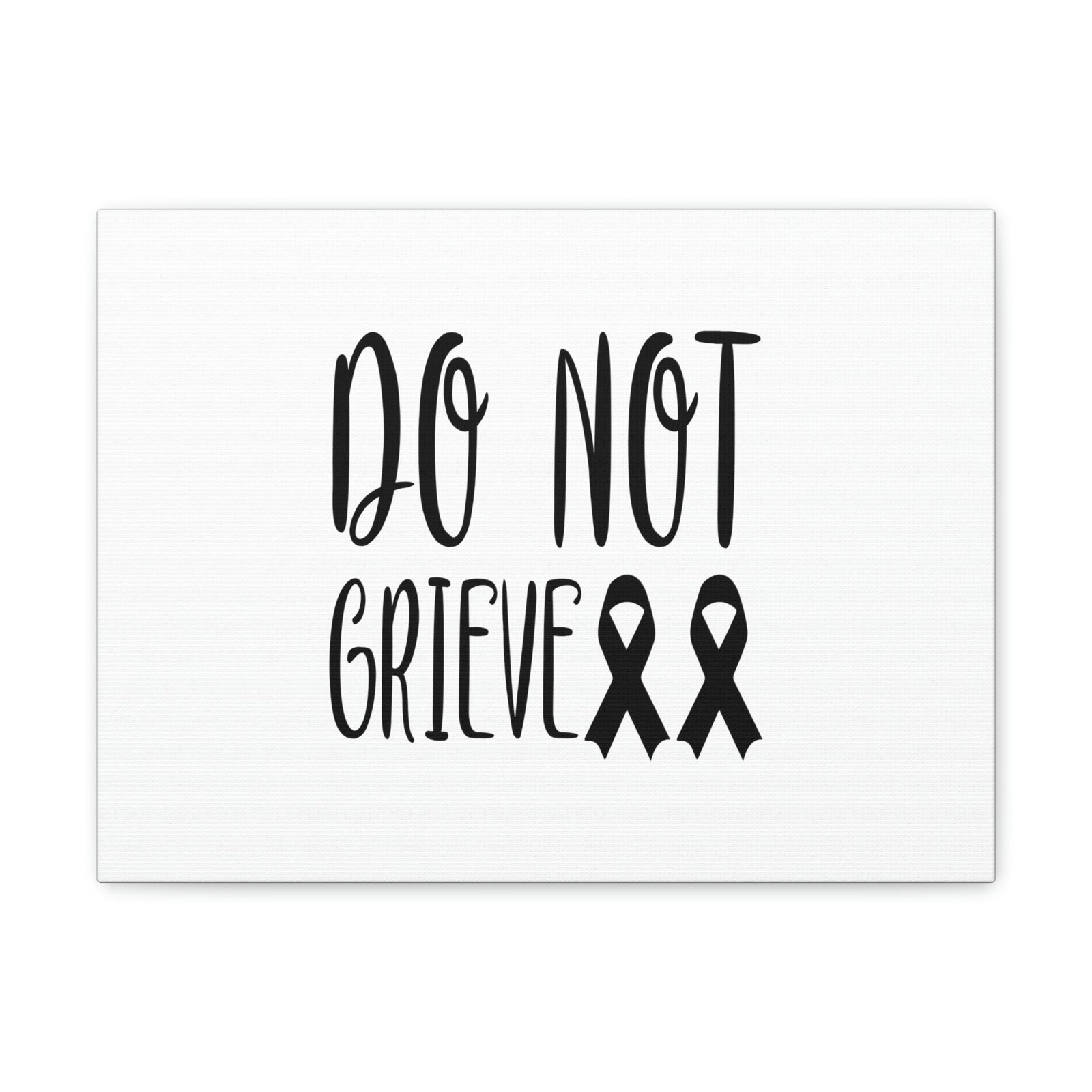 Scripture Walls Do Not Grieve Revelation 21:4 Ribbons Christian Wall Art Bible Verse Print Ready to Hang Unframed-Express Your Love Gifts