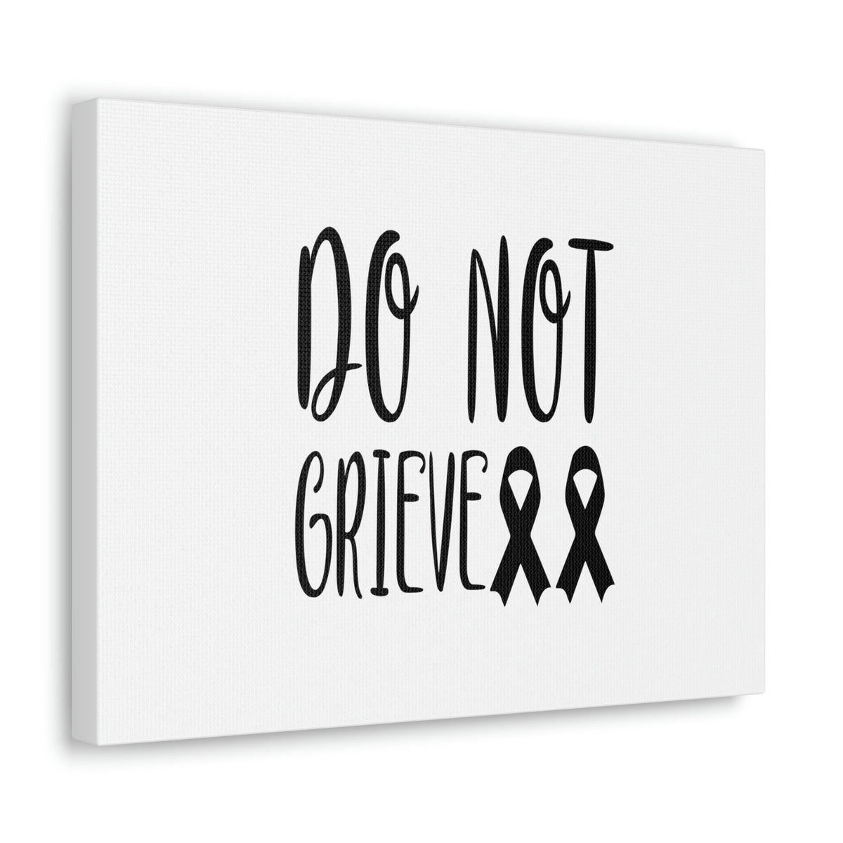 Scripture Walls Do Not Grieve Revelation 21:4 Ribbons Christian Wall Art Bible Verse Print Ready to Hang Unframed-Express Your Love Gifts