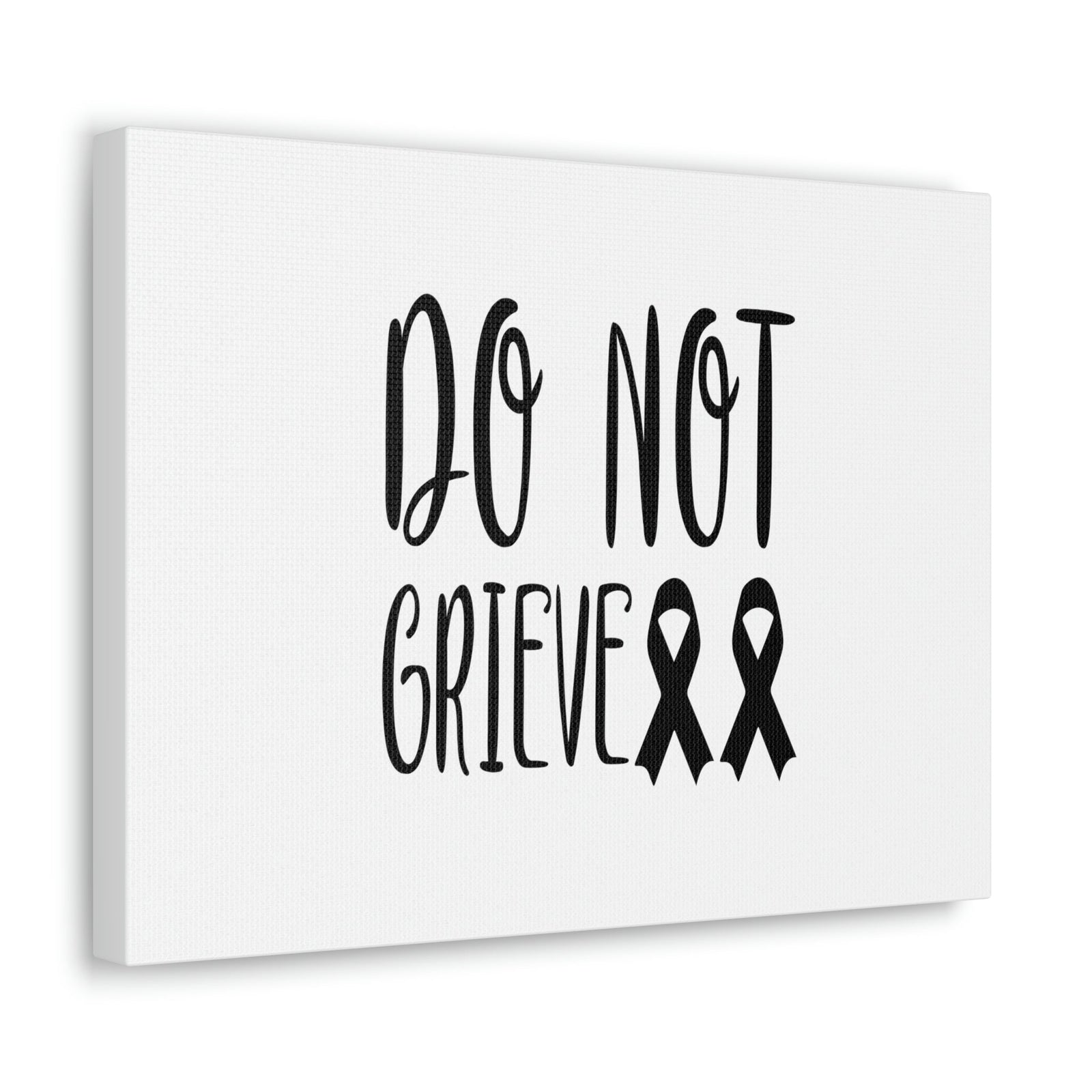 Scripture Walls Do Not Grieve Revelation 21:4 Ribbons Christian Wall Art Bible Verse Print Ready to Hang Unframed-Express Your Love Gifts