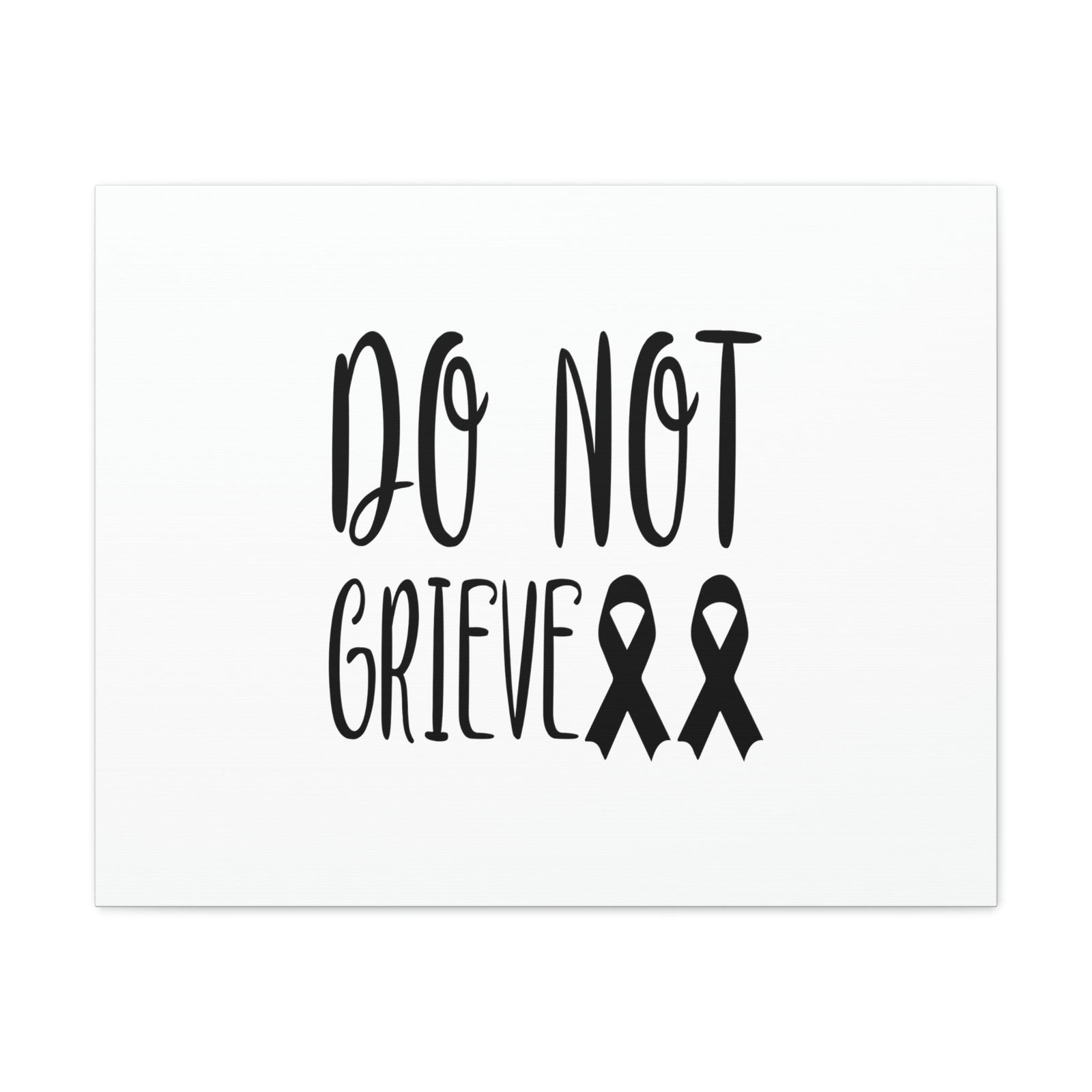 Scripture Walls Do Not Grieve Revelation 21:4 Ribbons Christian Wall Art Bible Verse Print Ready to Hang Unframed-Express Your Love Gifts