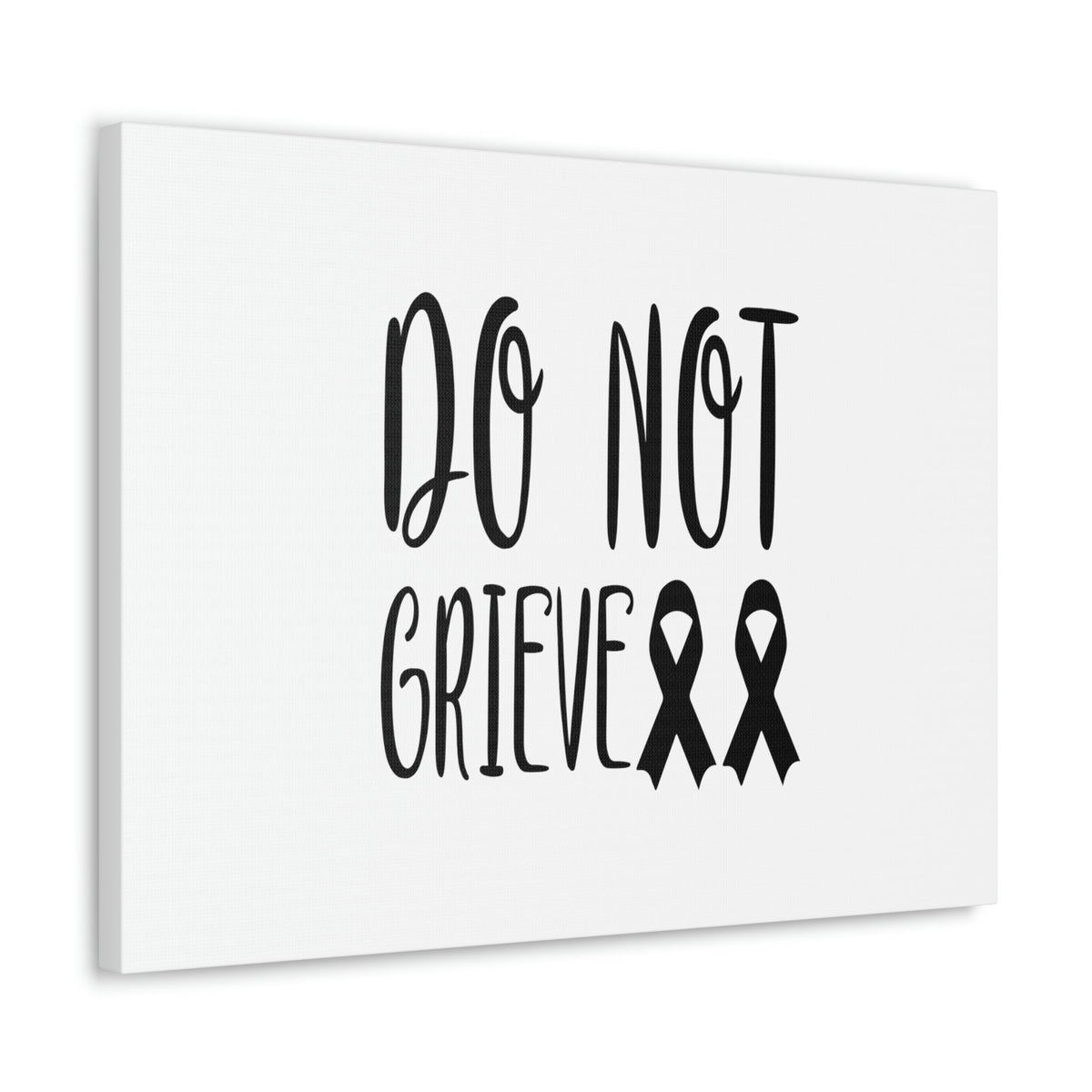 Scripture Walls Do Not Grieve Revelation 21:4 Ribbons Christian Wall Art Bible Verse Print Ready to Hang Unframed-Express Your Love Gifts